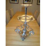 Sterling silver epergne, with Birmingham hallmarks NEW LOT DESCRIPTION & PHOTOS