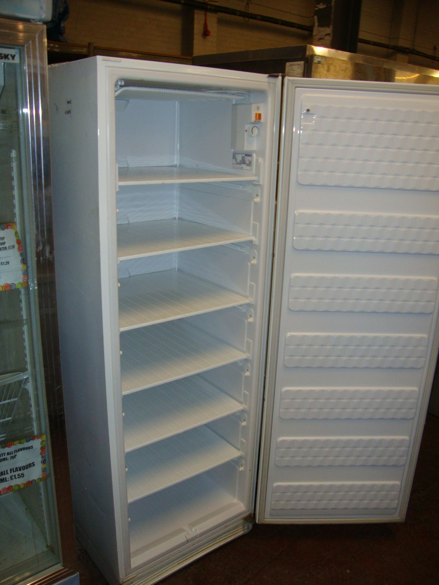 Gram single door white model FS330 freezer