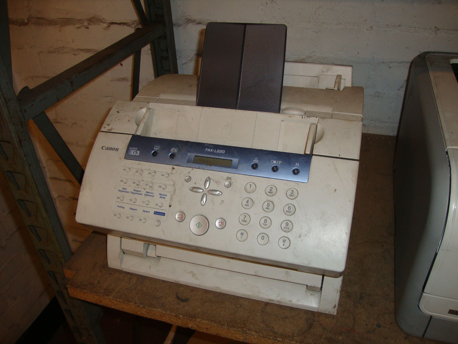 Mixed lot comprising HP Color LaserJet CP1215 and Canon Fax machine model FAX-L220 - Image 3 of 3