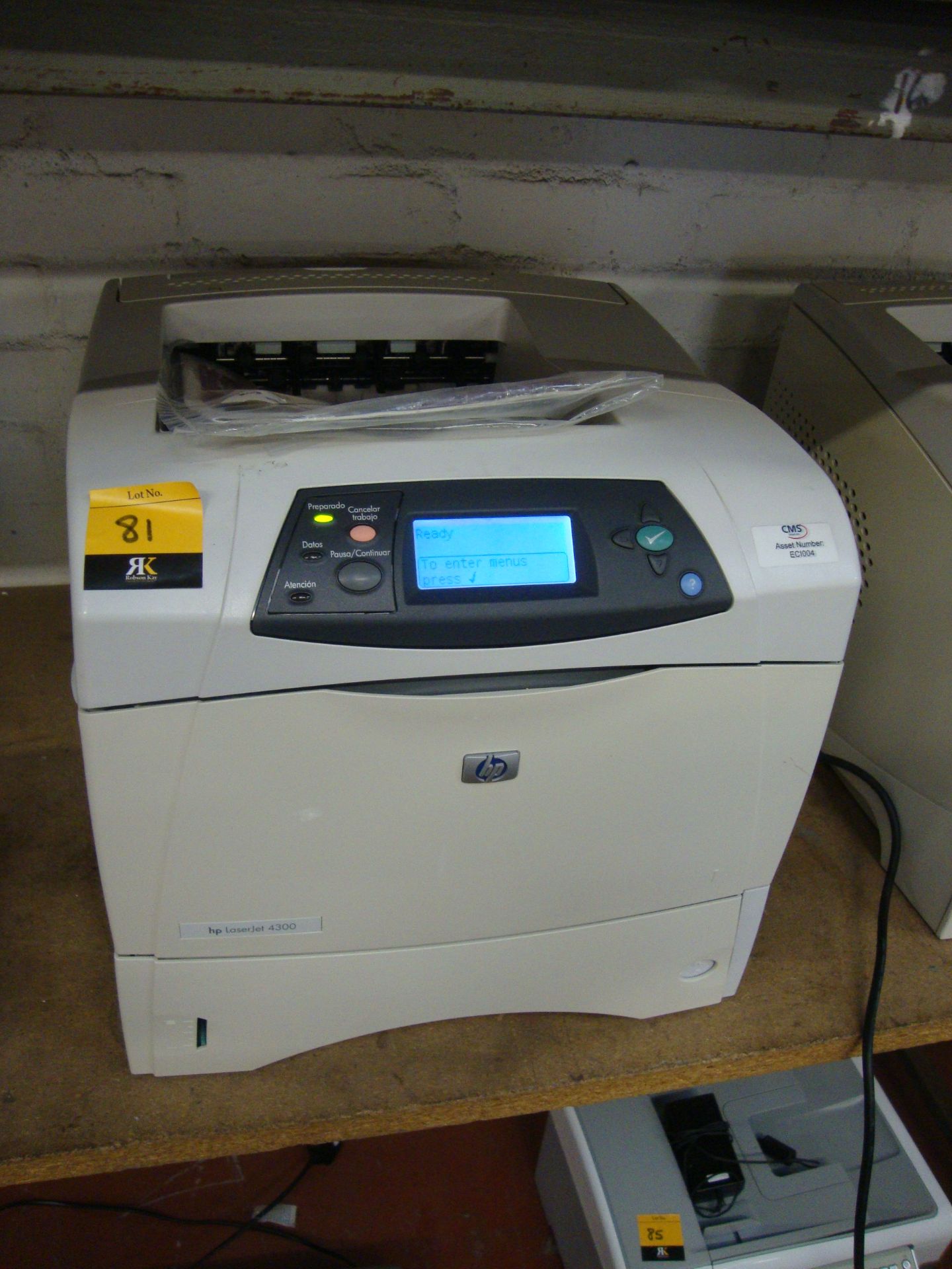 HP LaserJet 4300 - Image 5 of 6