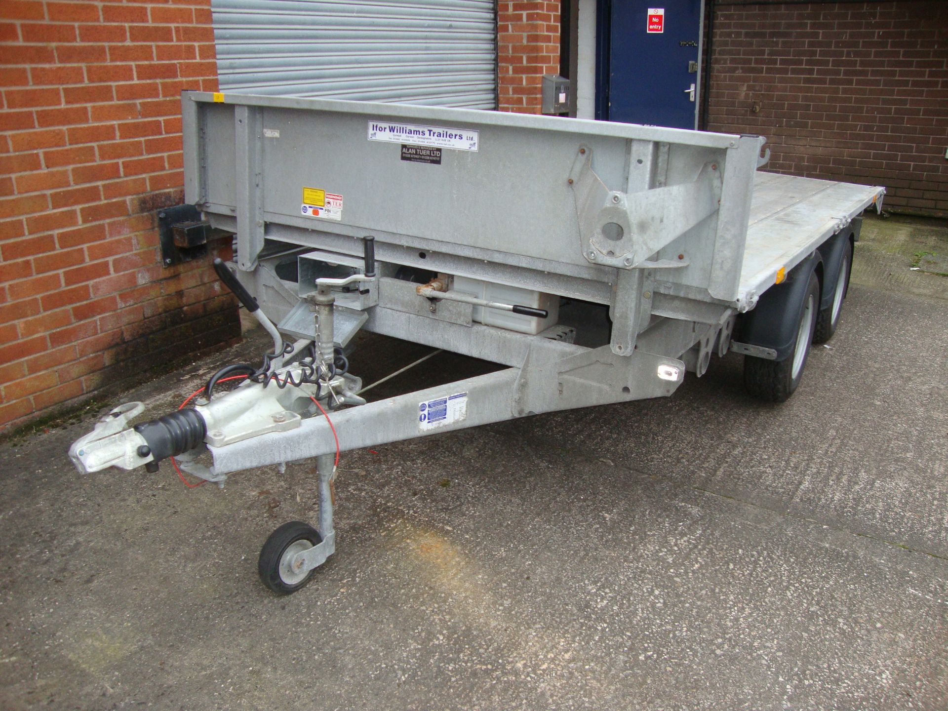 Ifor Williams model 2Cb TT3621-352 twin axle trailer, understood to have been purchased brand new in - Image 4 of 9