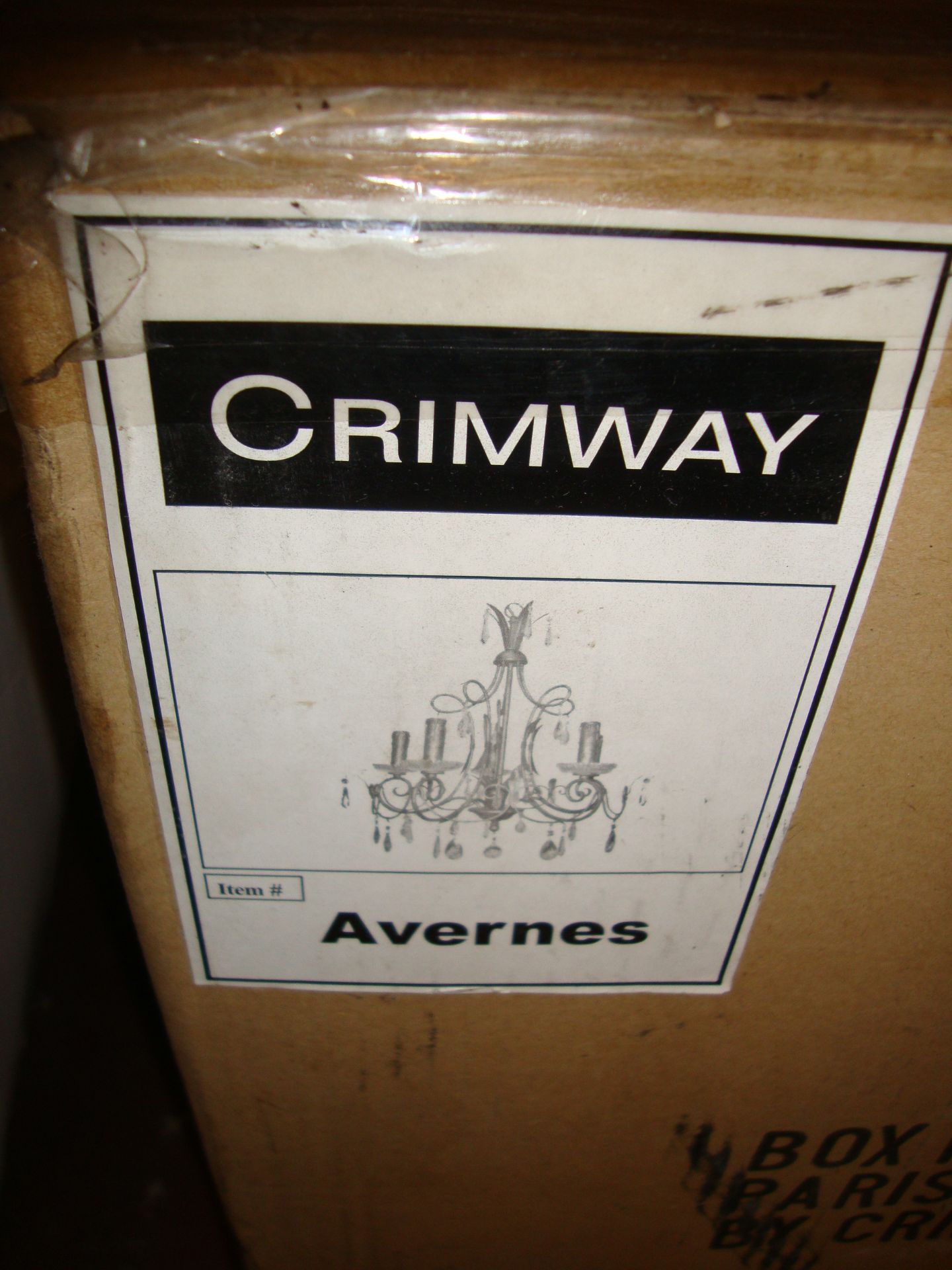 Crimway Parisienne Collection model Avernes 5 bulb light fitting - Image 2 of 2