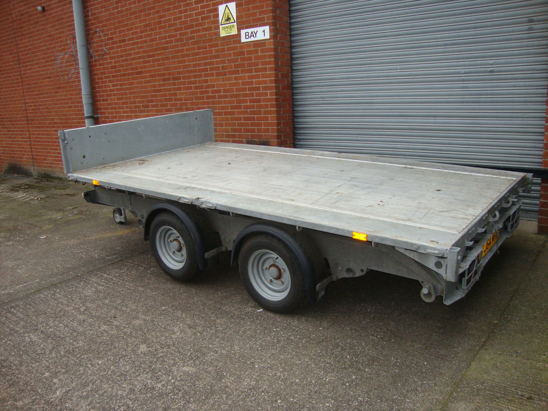 Ifor Williams model 2Cb TT3621-352 twin axle trailer, understood to have been purchased brand new in - Image 2 of 9