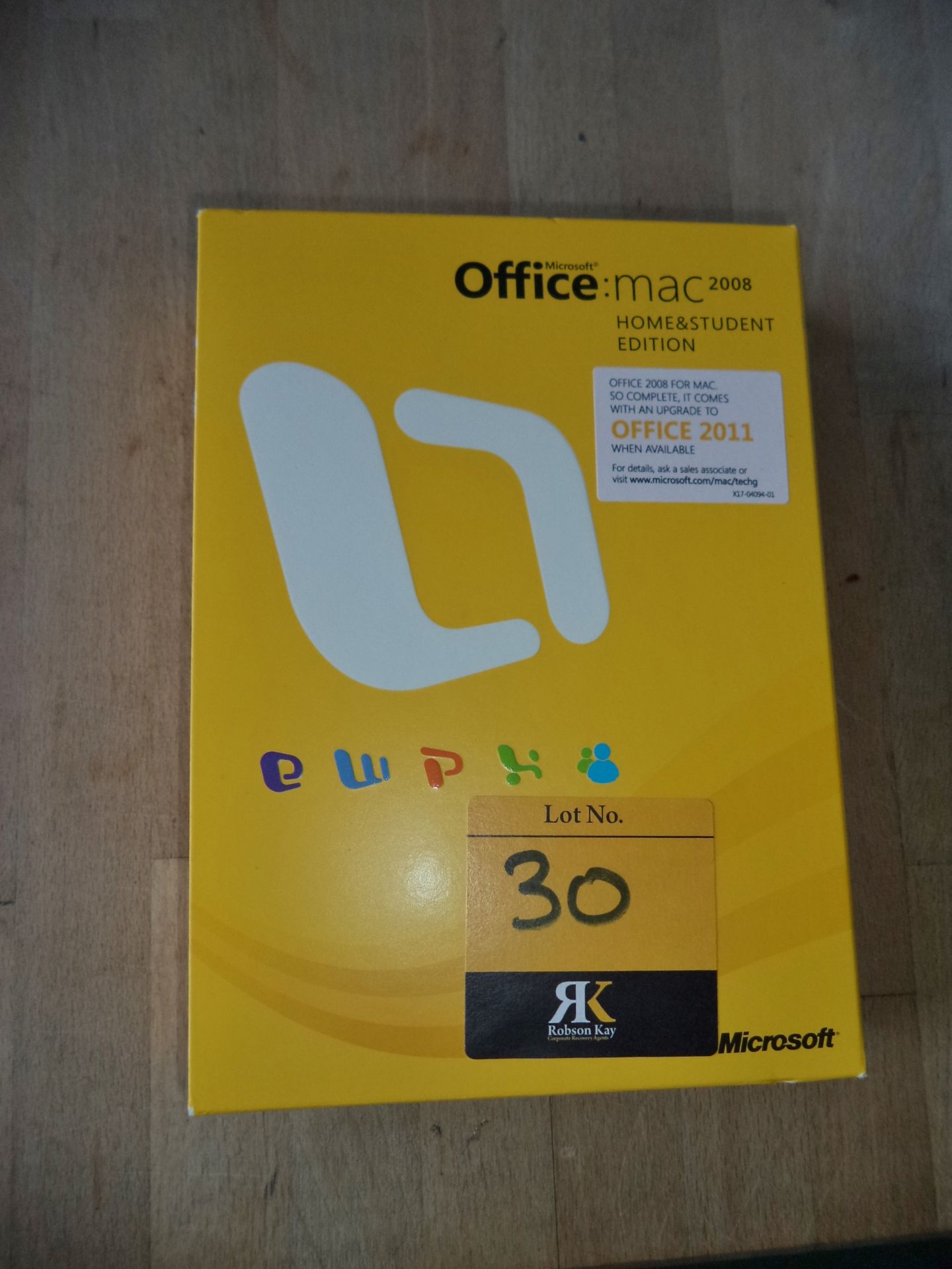 Microsoft Office Home and Student Edition 2008 for Apple Mac