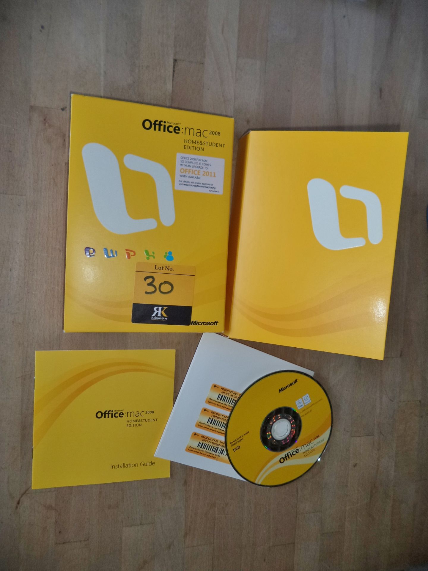 Microsoft Office Home and Student Edition 2008 for Apple Mac - Image 5 of 5