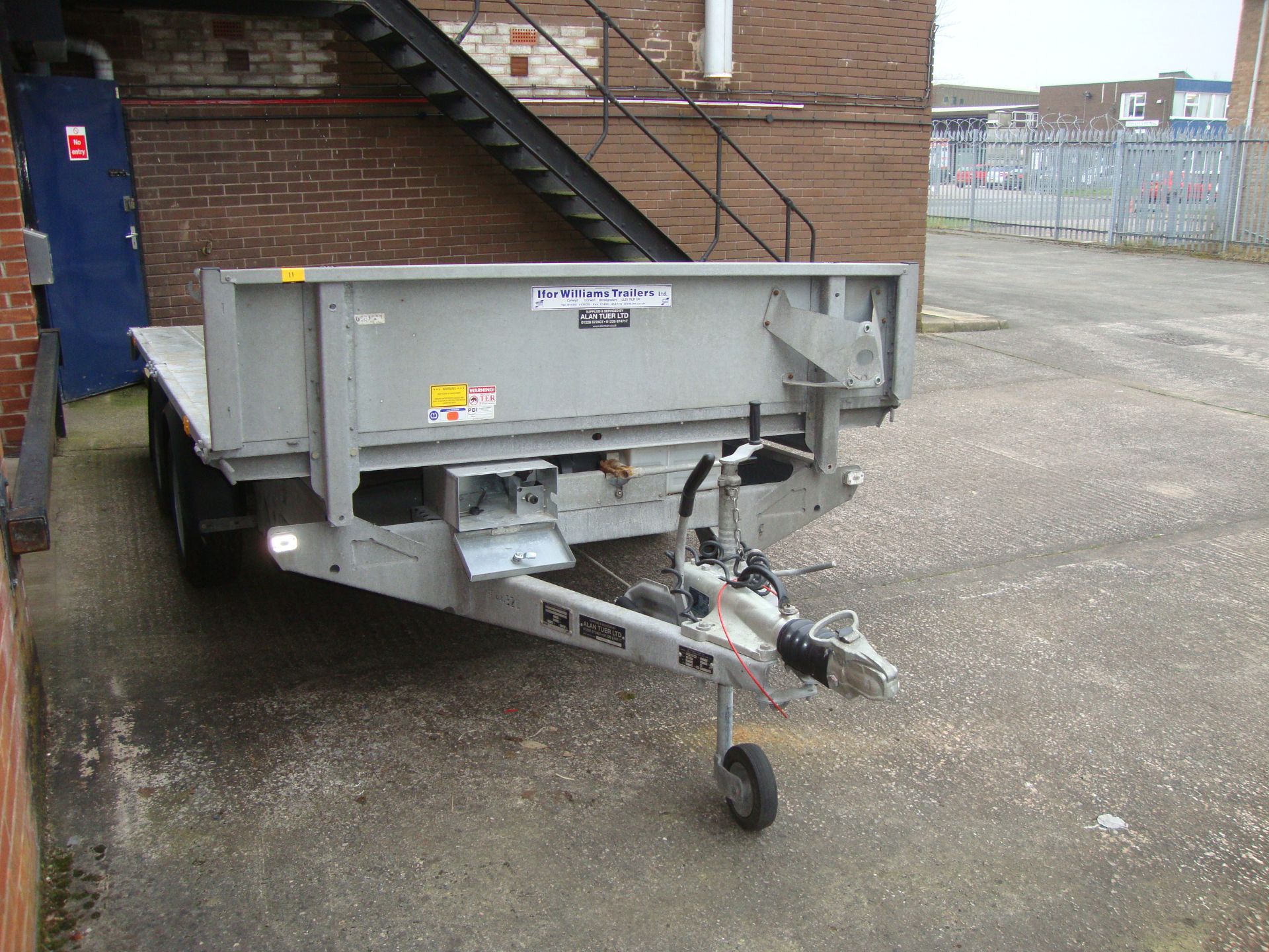 Ifor Williams model 2Cb TT3621-352 twin axle trailer, understood to have been purchased brand new in - Image 5 of 9