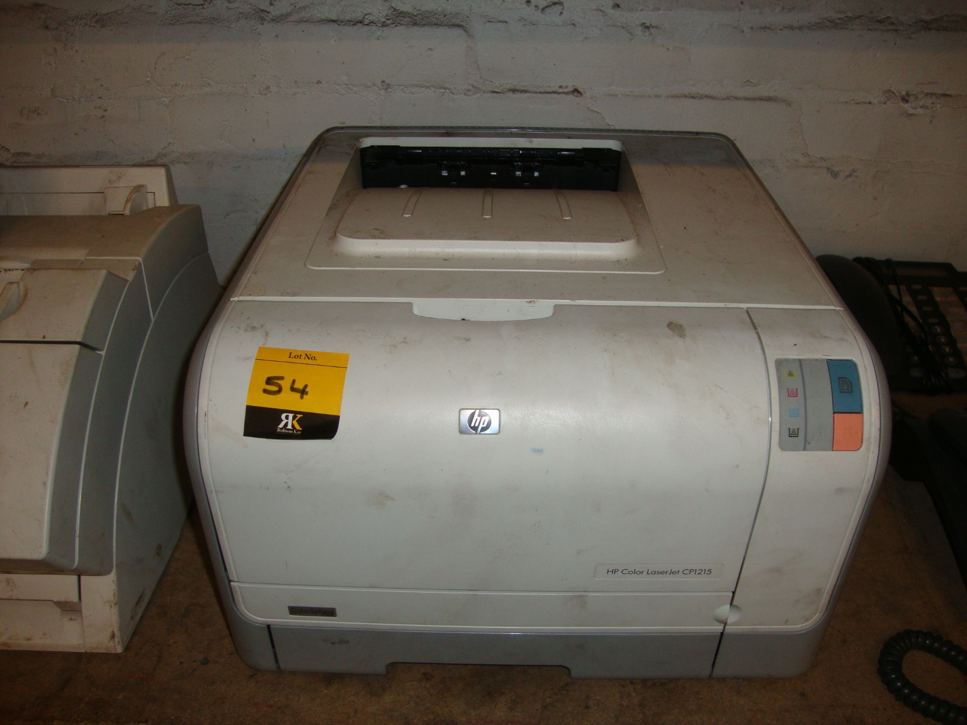 Mixed lot comprising HP Color LaserJet CP1215 and Canon Fax machine model FAX-L220 - Image 2 of 3