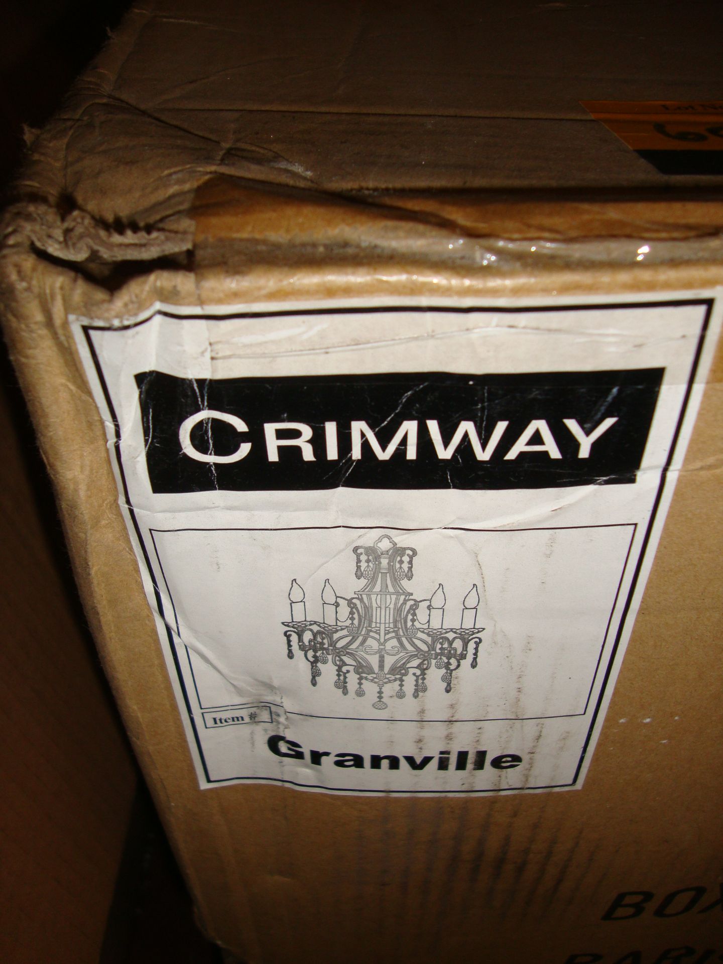 Crimway Parisienne Collection model Granville 5 bulb light fitting - Image 2 of 2