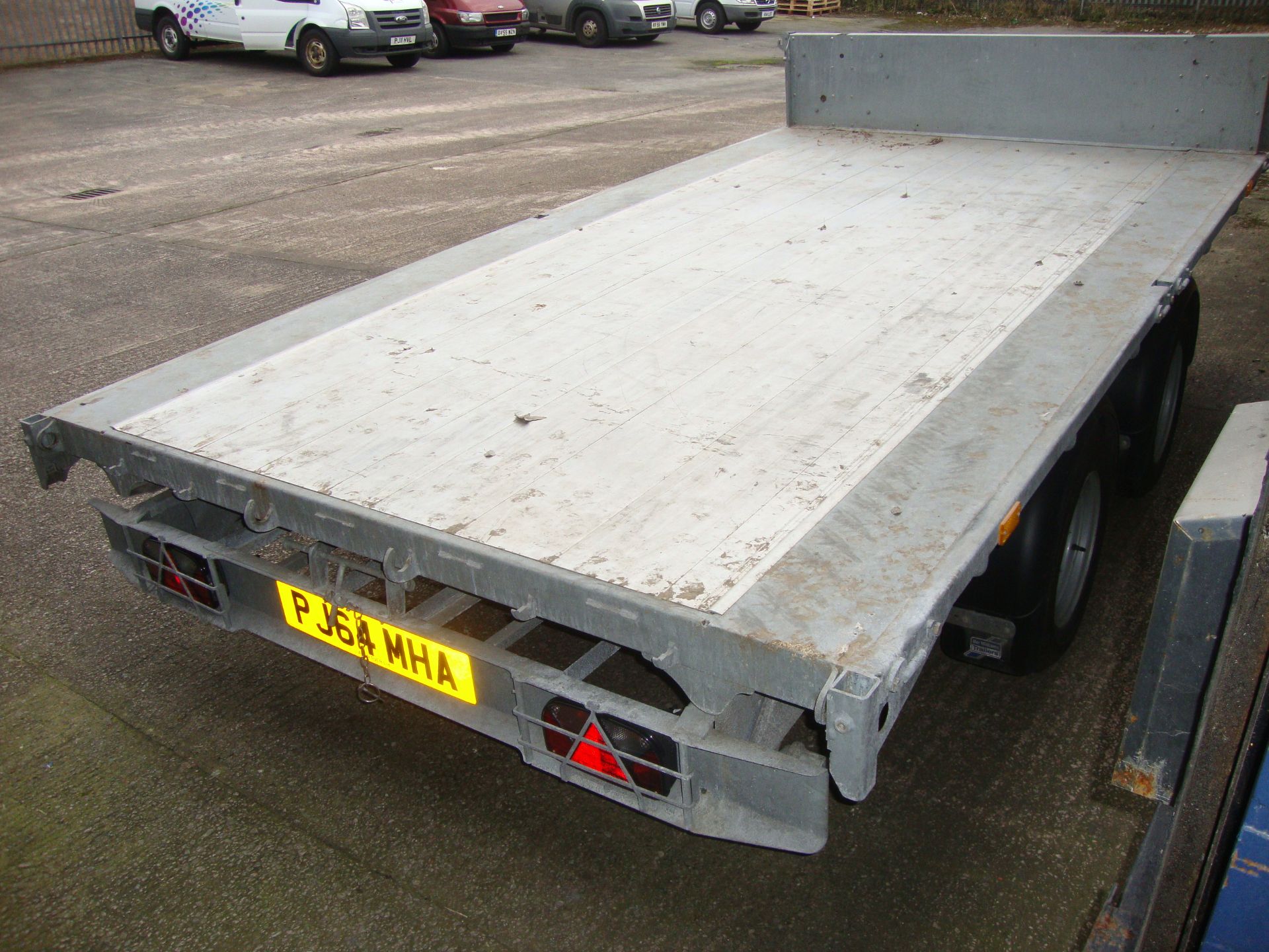 Ifor Williams model 2Cb TT3621-352 twin axle trailer, understood to have been purchased brand new in - Image 3 of 9