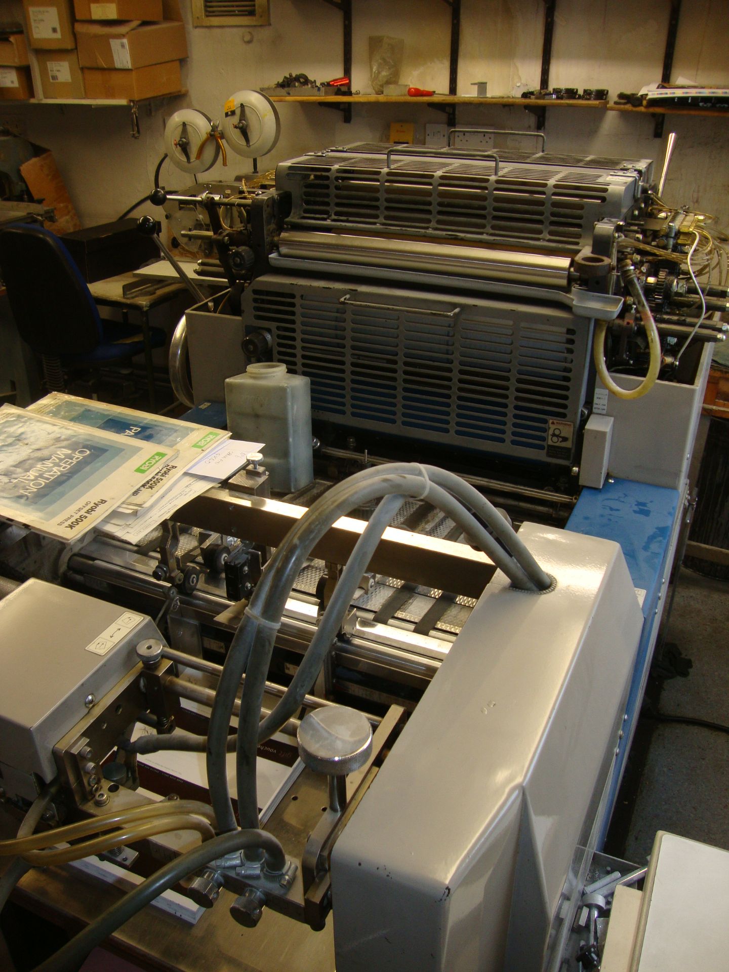 Ryobi 500K-NP offset press - Image 7 of 11