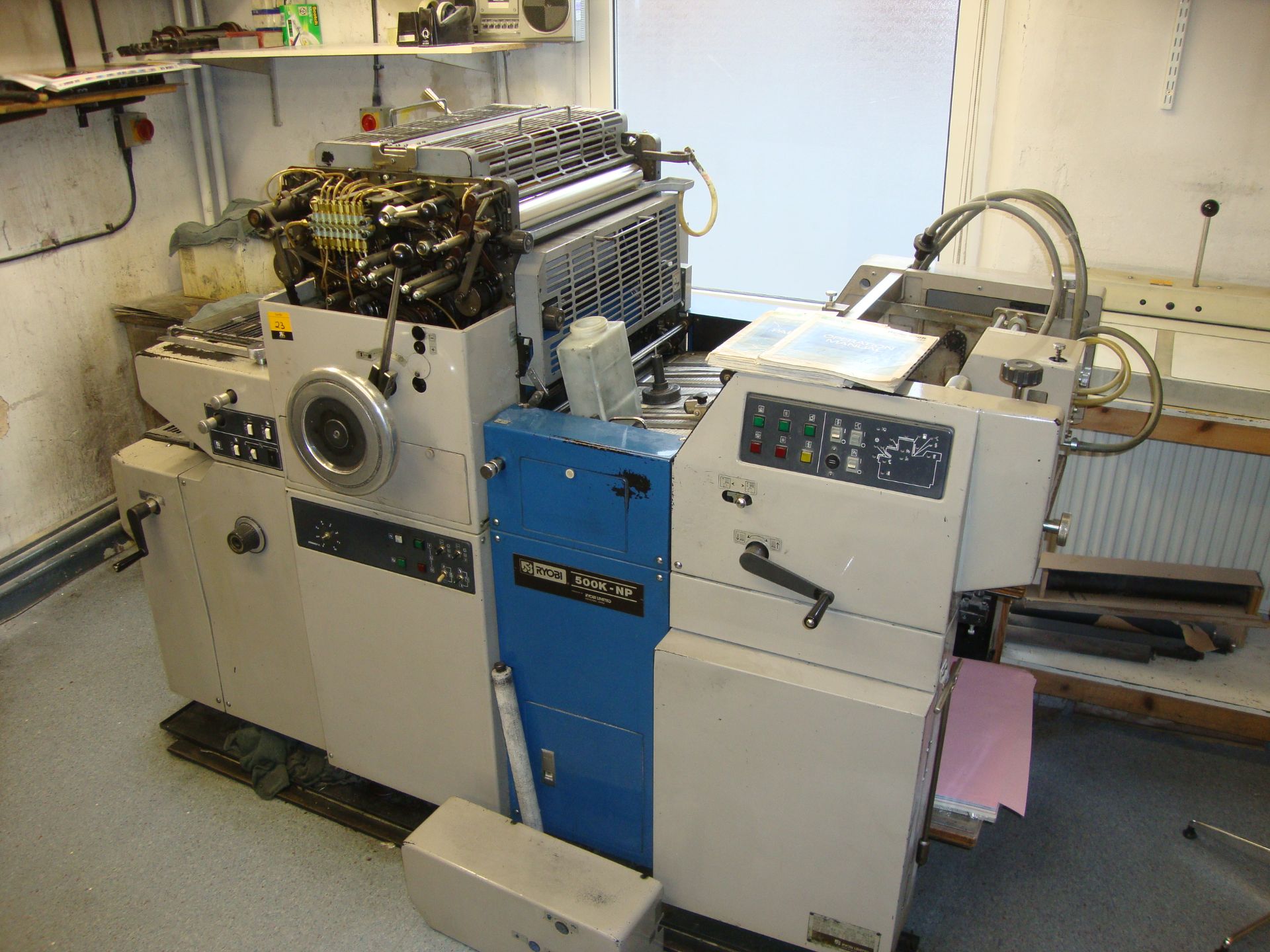 Ryobi 500K-NP offset press - Image 4 of 11