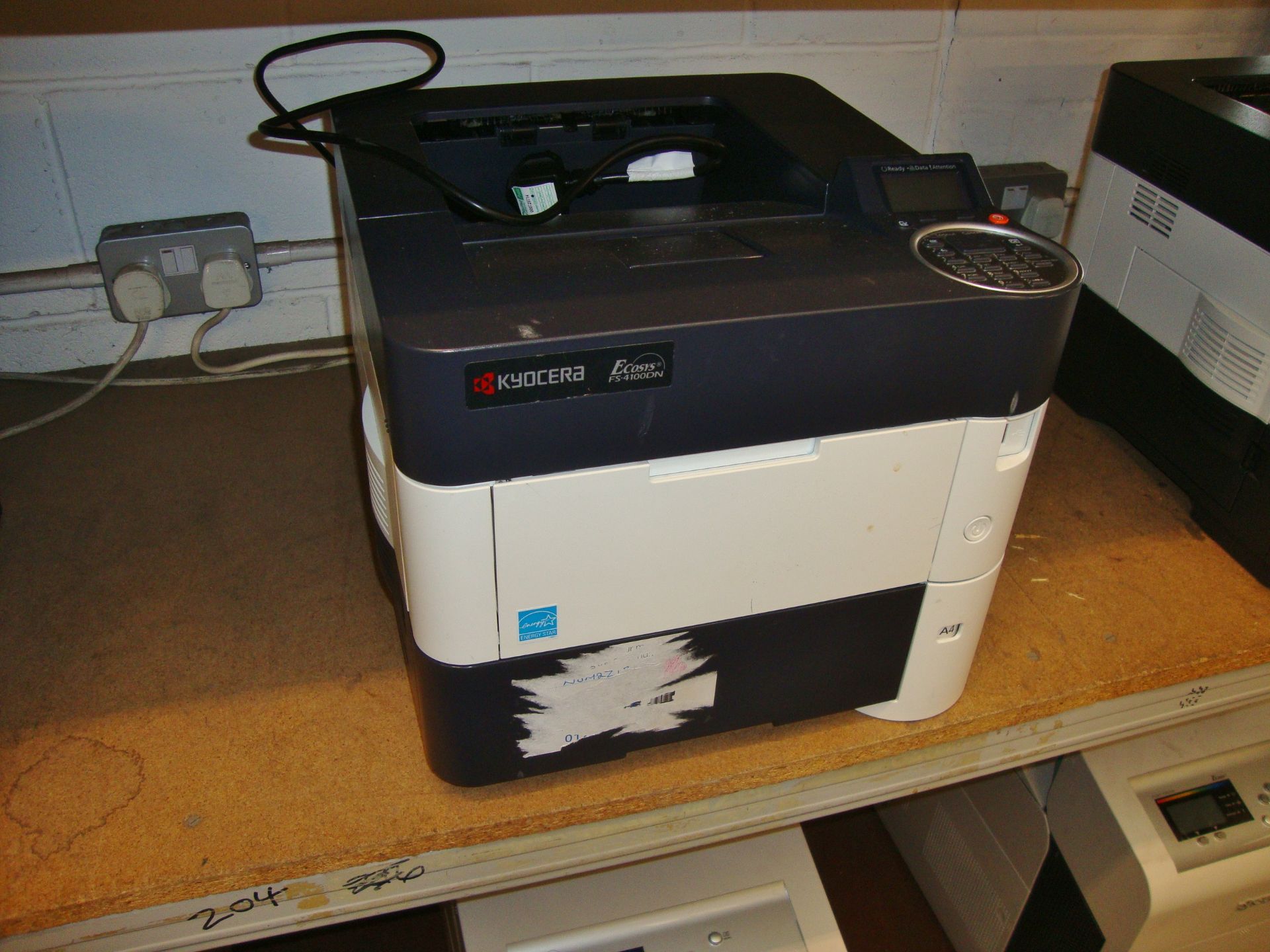 3 off Kyocera model FS-4100DN A4 monolaser printers with up to 1,200 DPI resolution, 45 pages per - Image 3 of 4