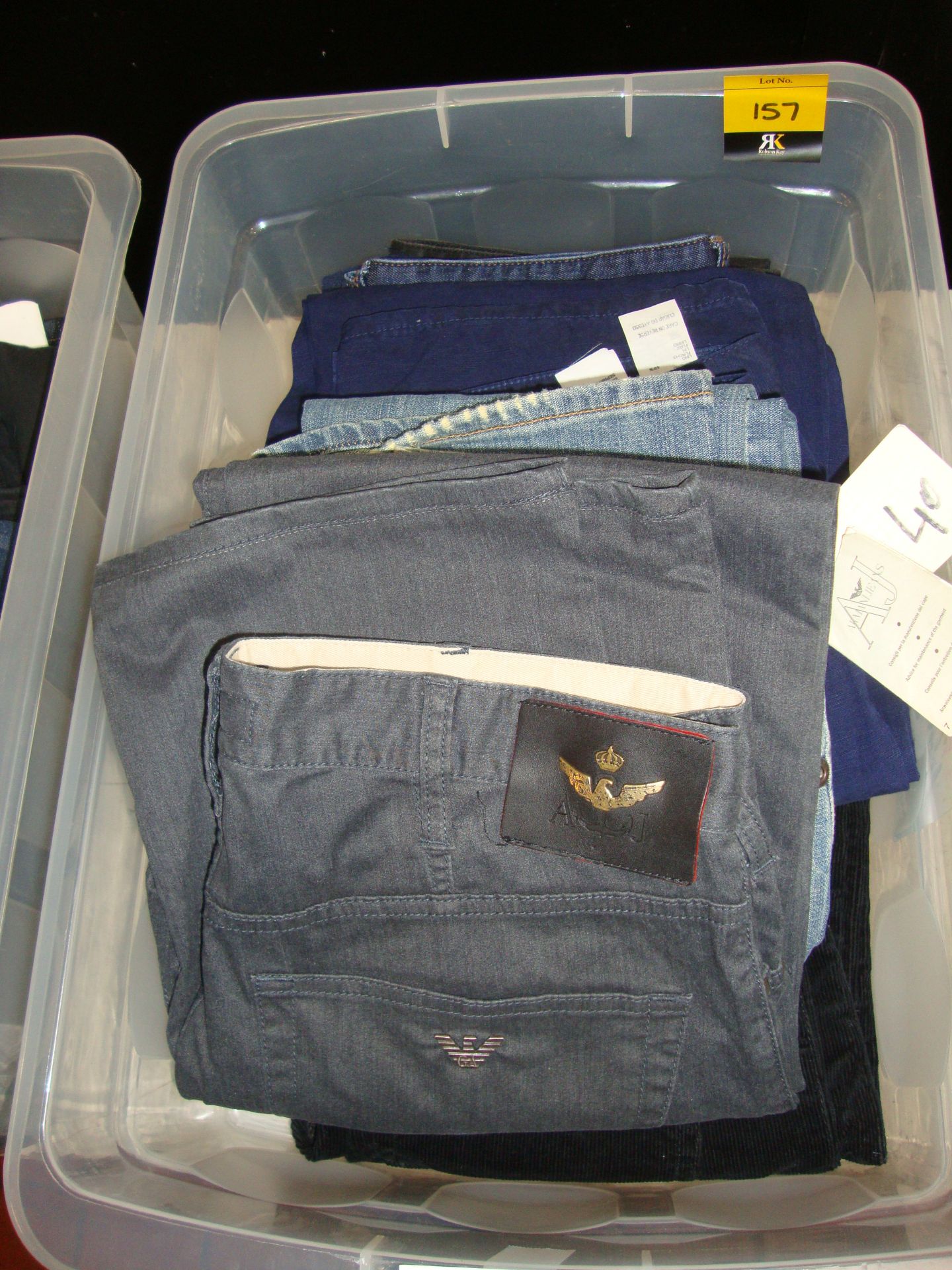 7 pairs of assorted Armani jeans - Image 2 of 3