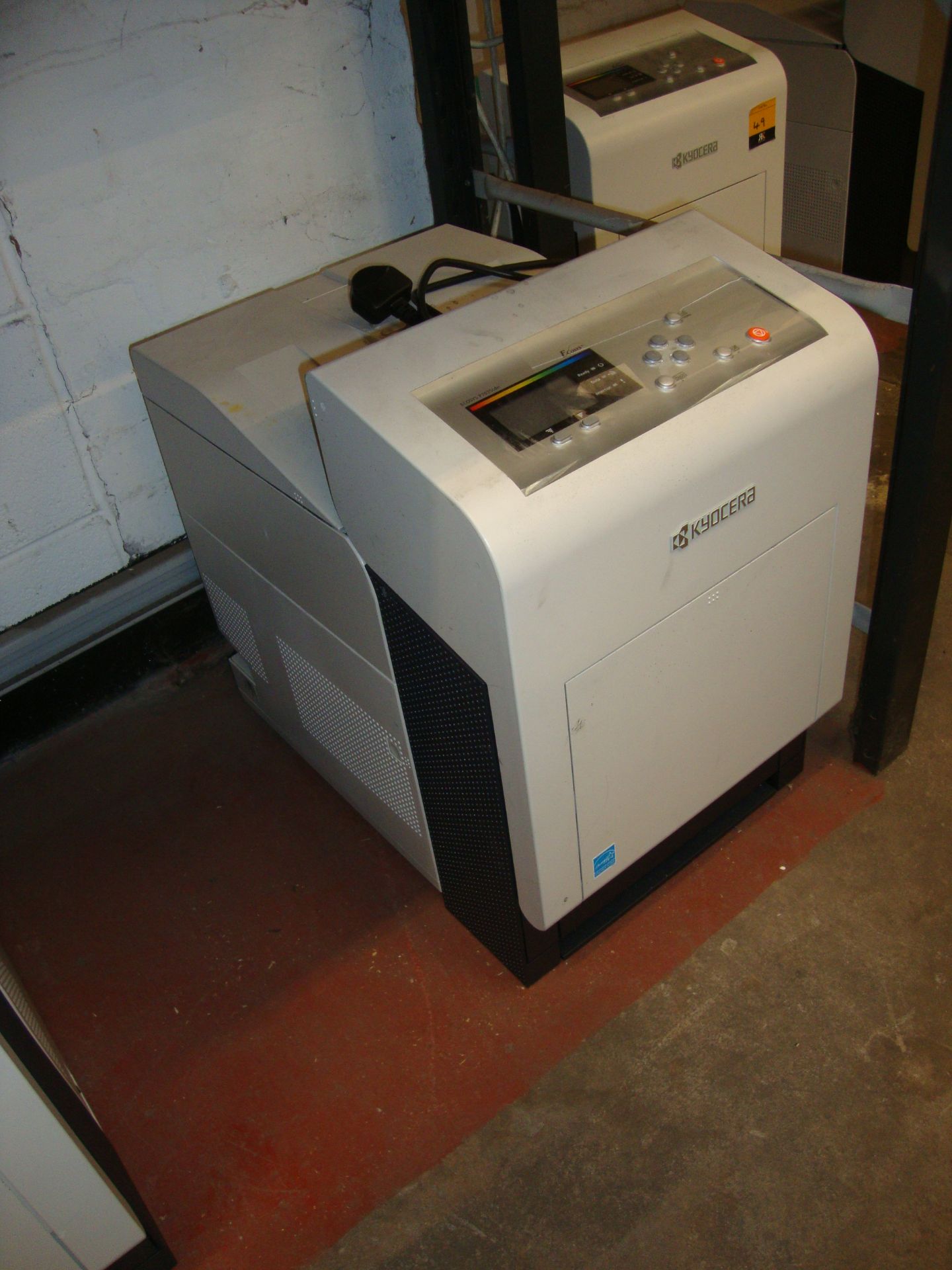 3 off Kyocera model FS-C5400DN 35 page per minute colour laser printers. Up to 9,600 DPI printing - Image 4 of 5