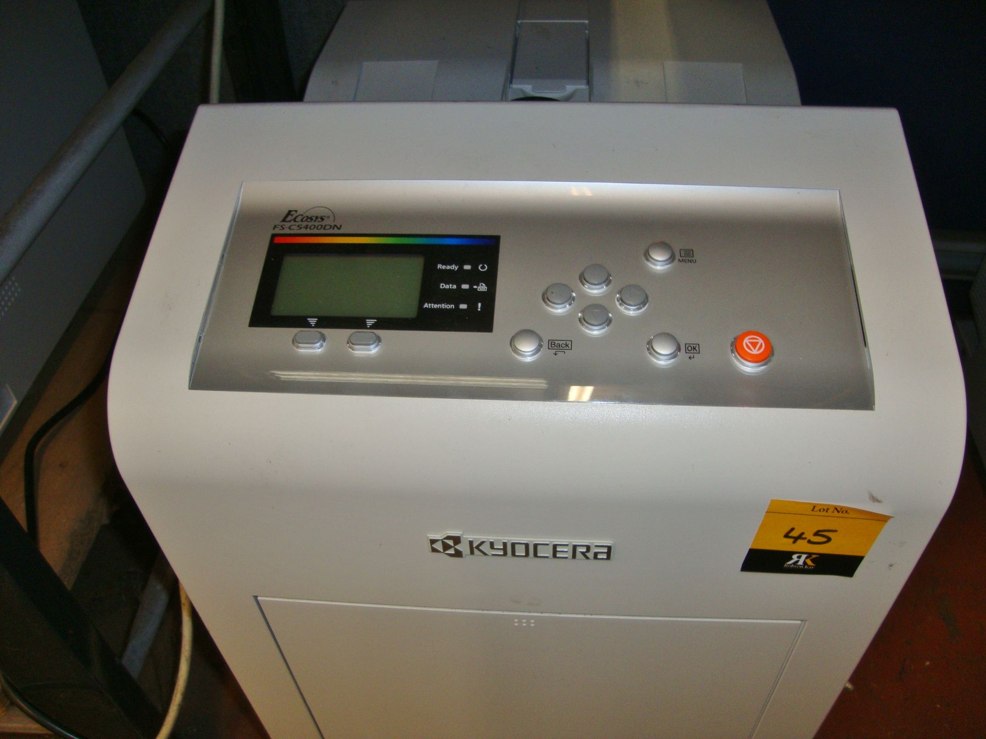 Kyocera model FS-C5400DN 35 page per minute colour laser printer. Up to 9,600 DPI printing quality - Image 3 of 4