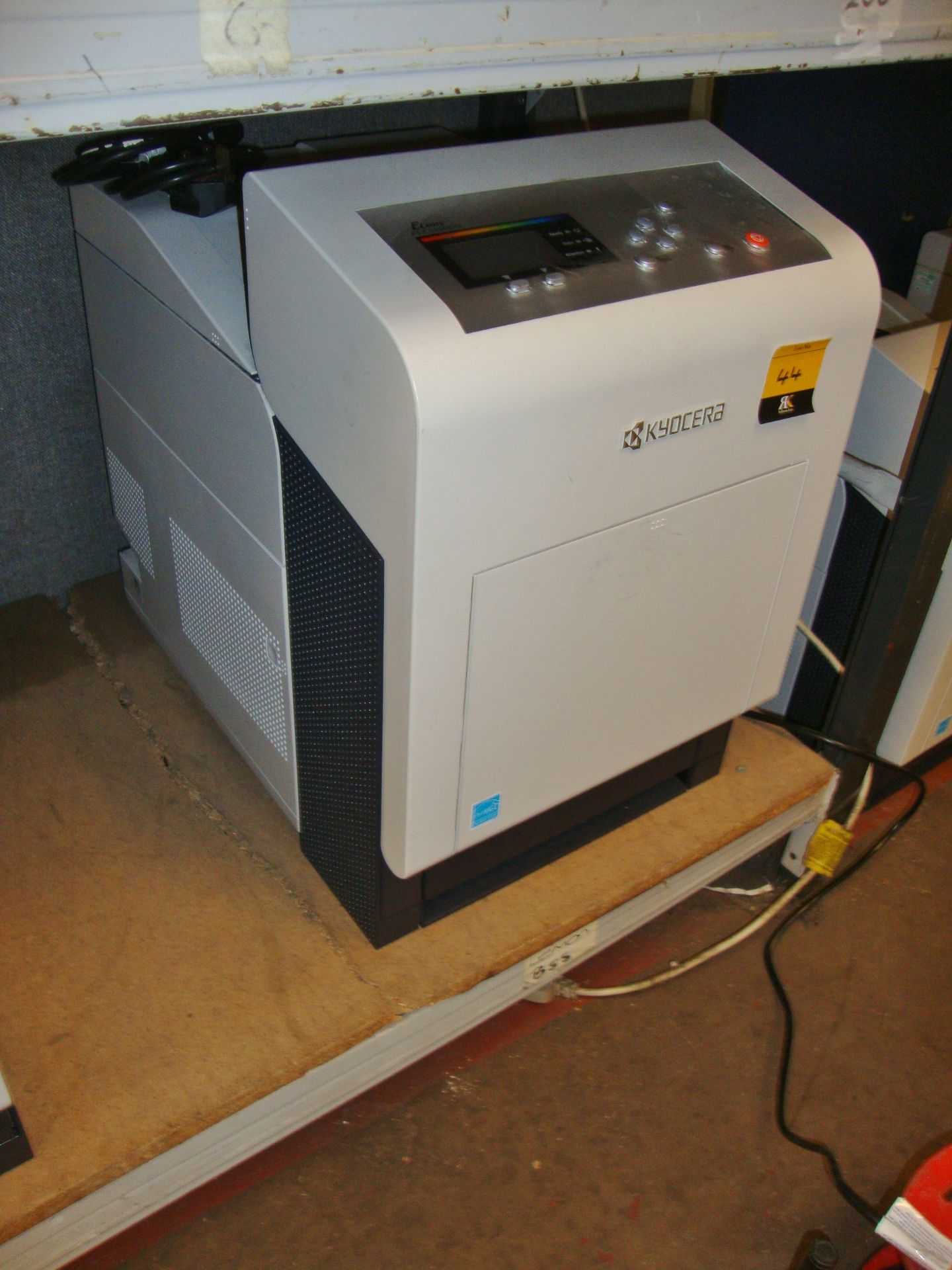 Kyocera model FS-C5400DN 35 page per minute colour laser printer. Up to 9,600 DPI printing quality