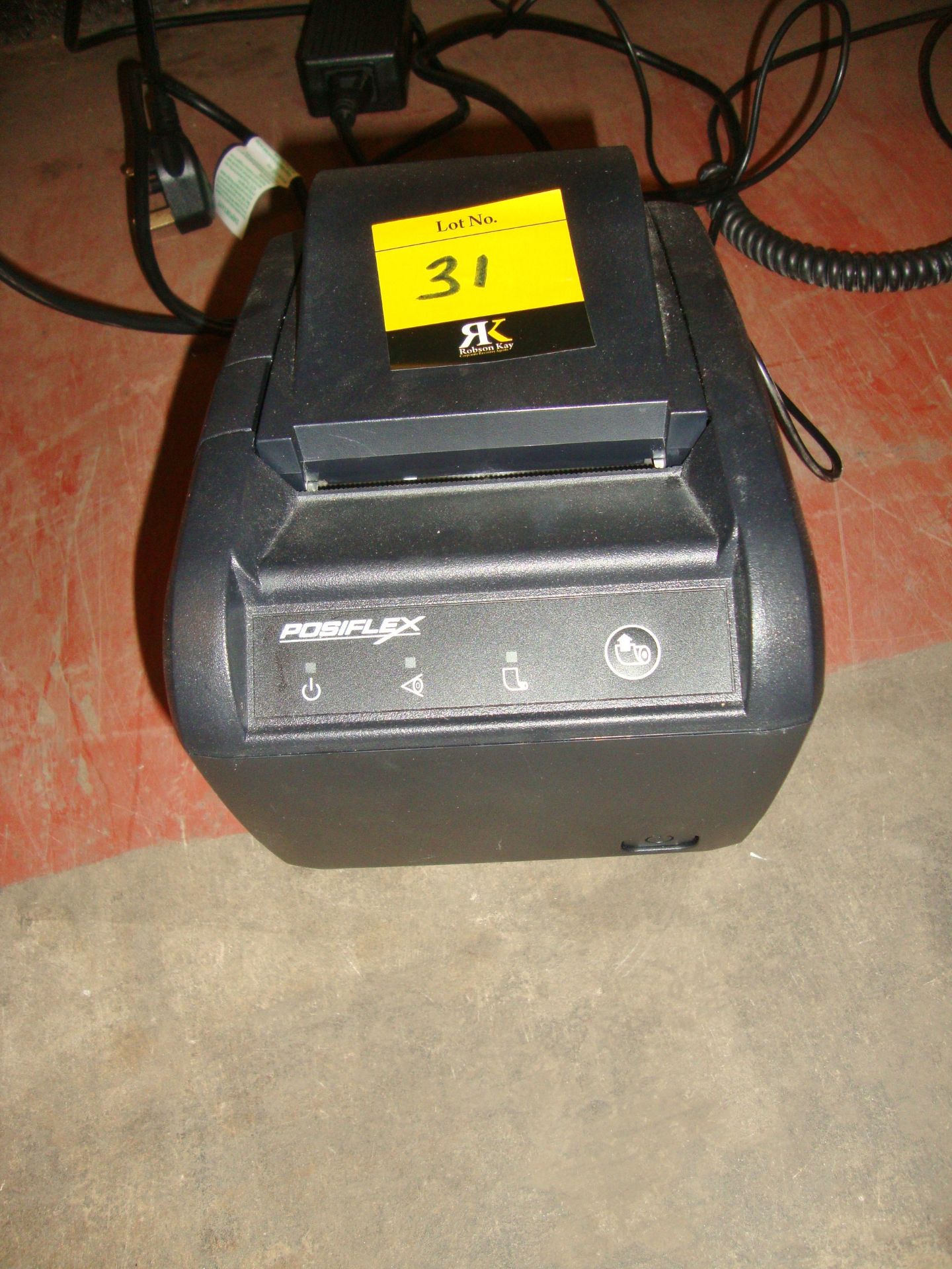 Posiflex model PP-6900-B receipt printer including power pack