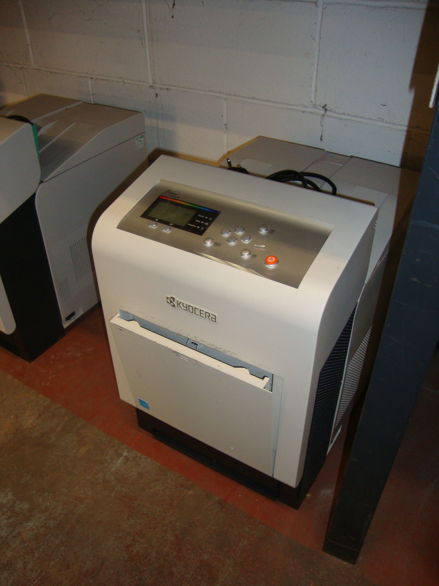 3 off Kyocera model FS-C5400DN 35 page per minute colour laser printers. Up to 9,600 DPI printing - Image 4 of 5