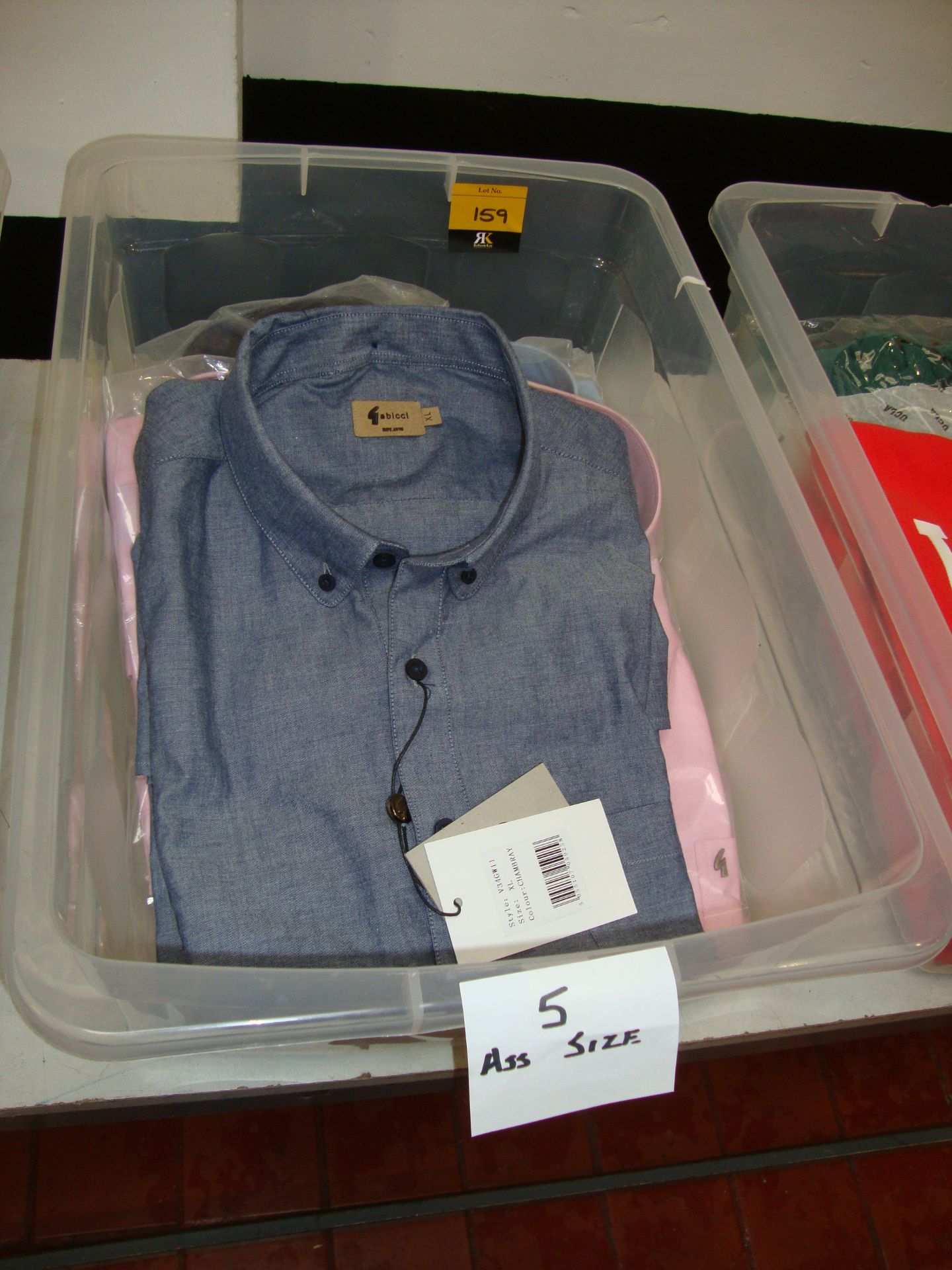 5 off assorted Gabicci shirts