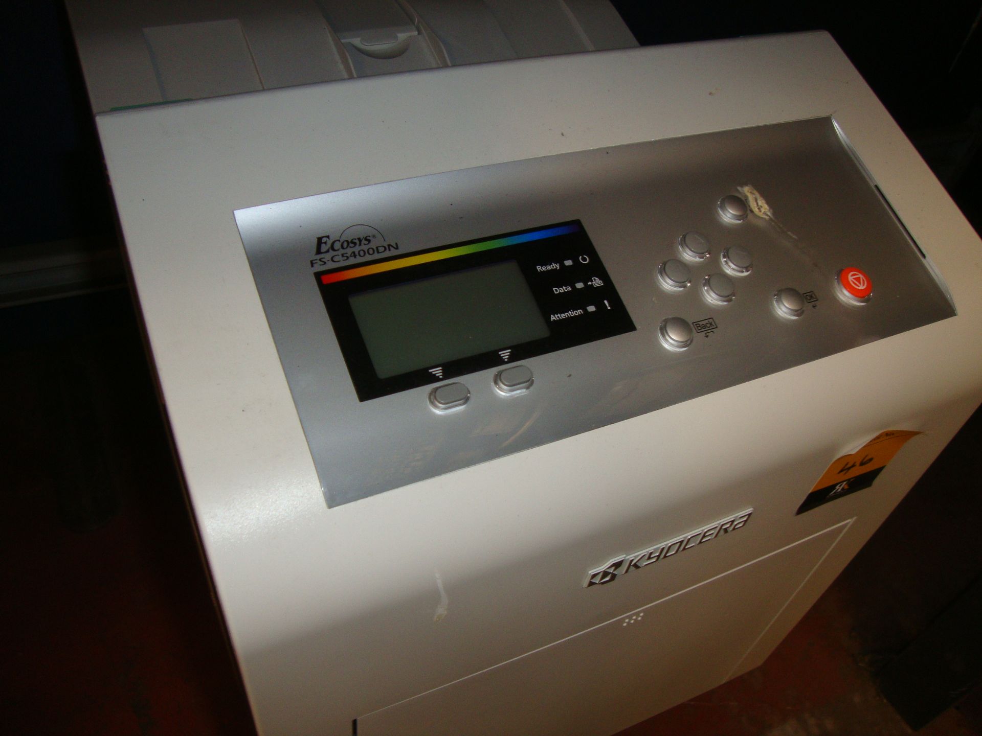 Kyocera model FS-C5400DN 35 page per minute colour laser printer. Up to 9,600 DPI printing quality - Image 4 of 4