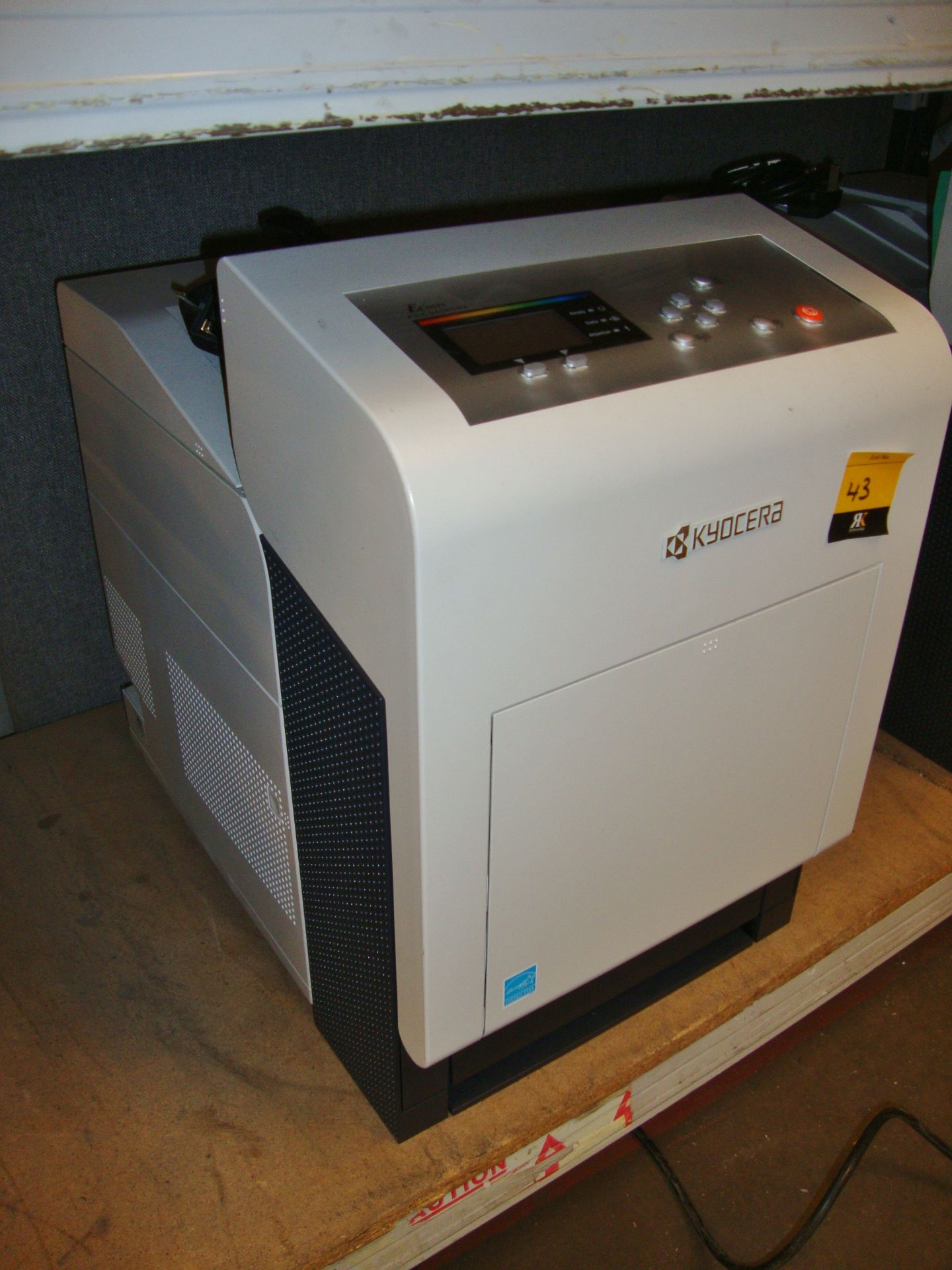 Kyocera model FS-C5400DN 35 page per minute colour laser printer. Up to 9,600 DPI printing quality