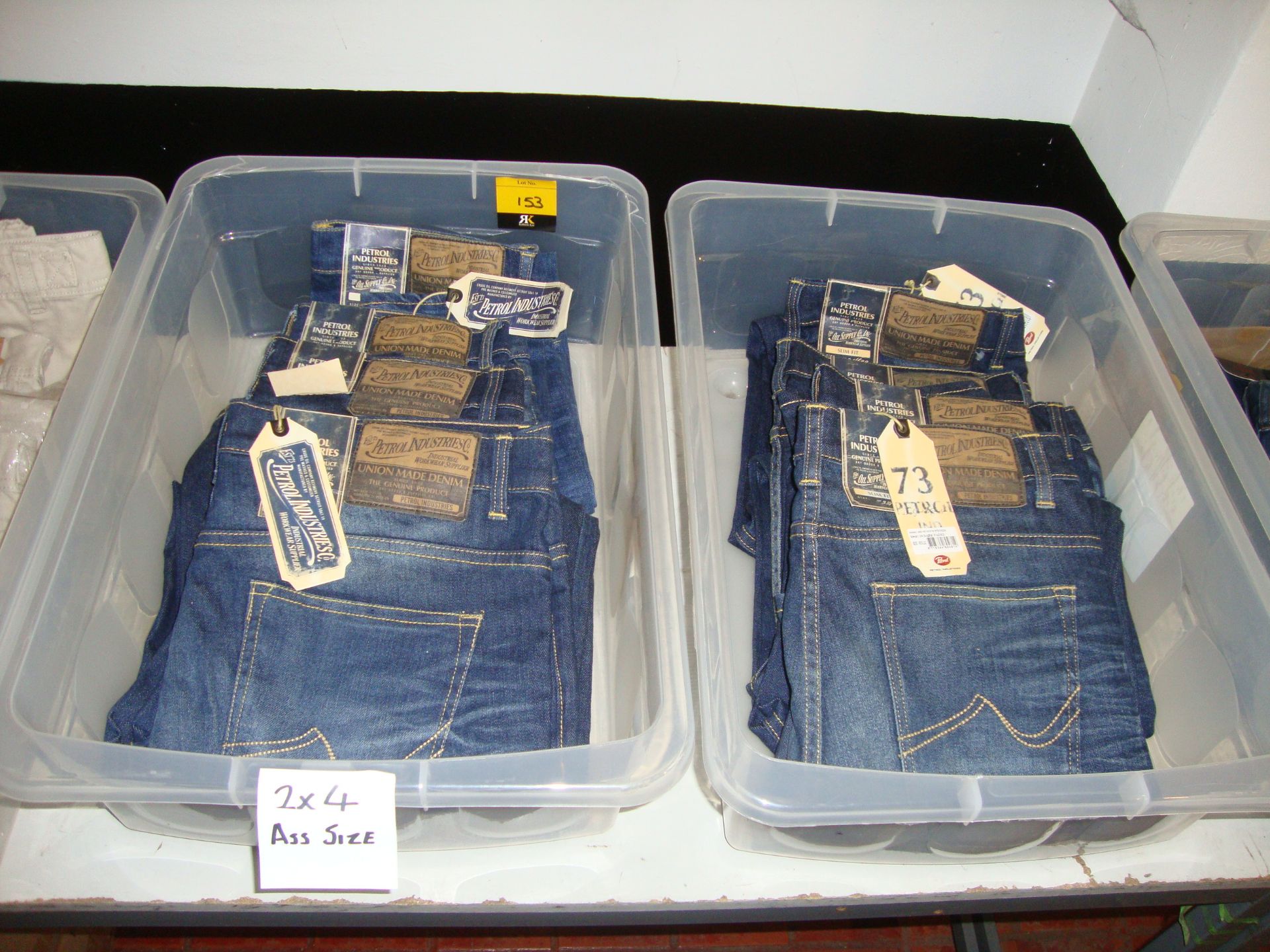 8 pairs of Petrol Industries jeans in assorted sizes