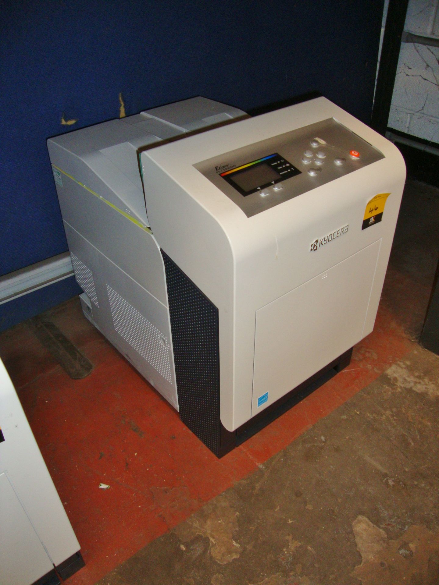 Kyocera model FS-C5400DN 35 page per minute colour laser printer. Up to 9,600 DPI printing quality