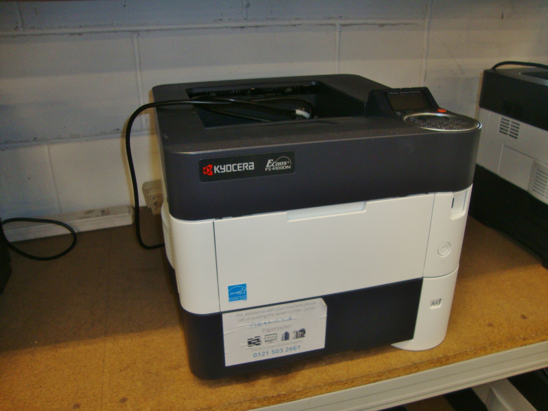 3 off Kyocera model FS-4100DN A4 monolaser printers with up to 1,200 DPI resolution, 45 pages per - Image 3 of 5