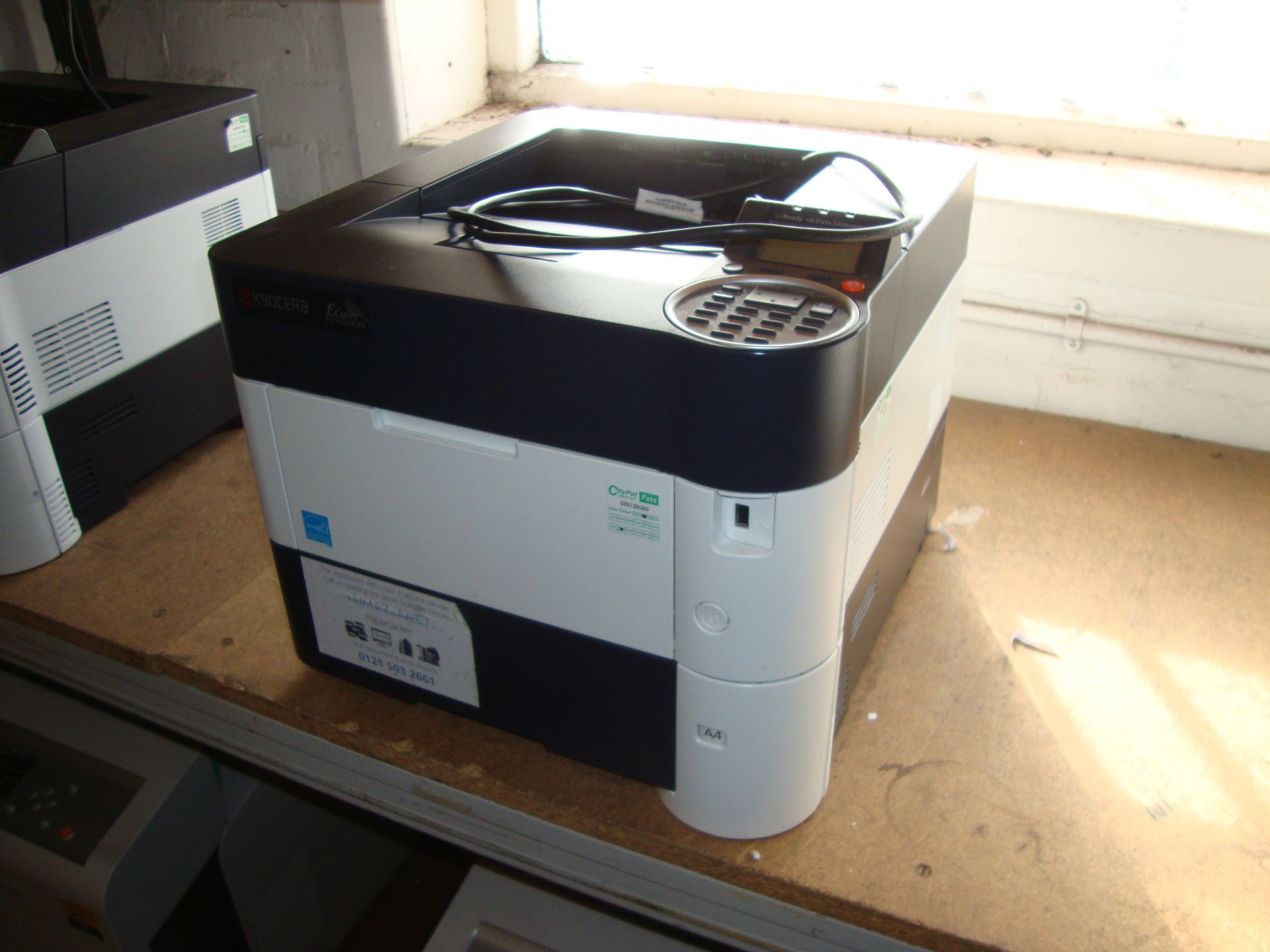 3 off Kyocera model FS-4100DN A4 monolaser printers with up to 1,200 DPI resolution, 45 pages per - Image 3 of 5