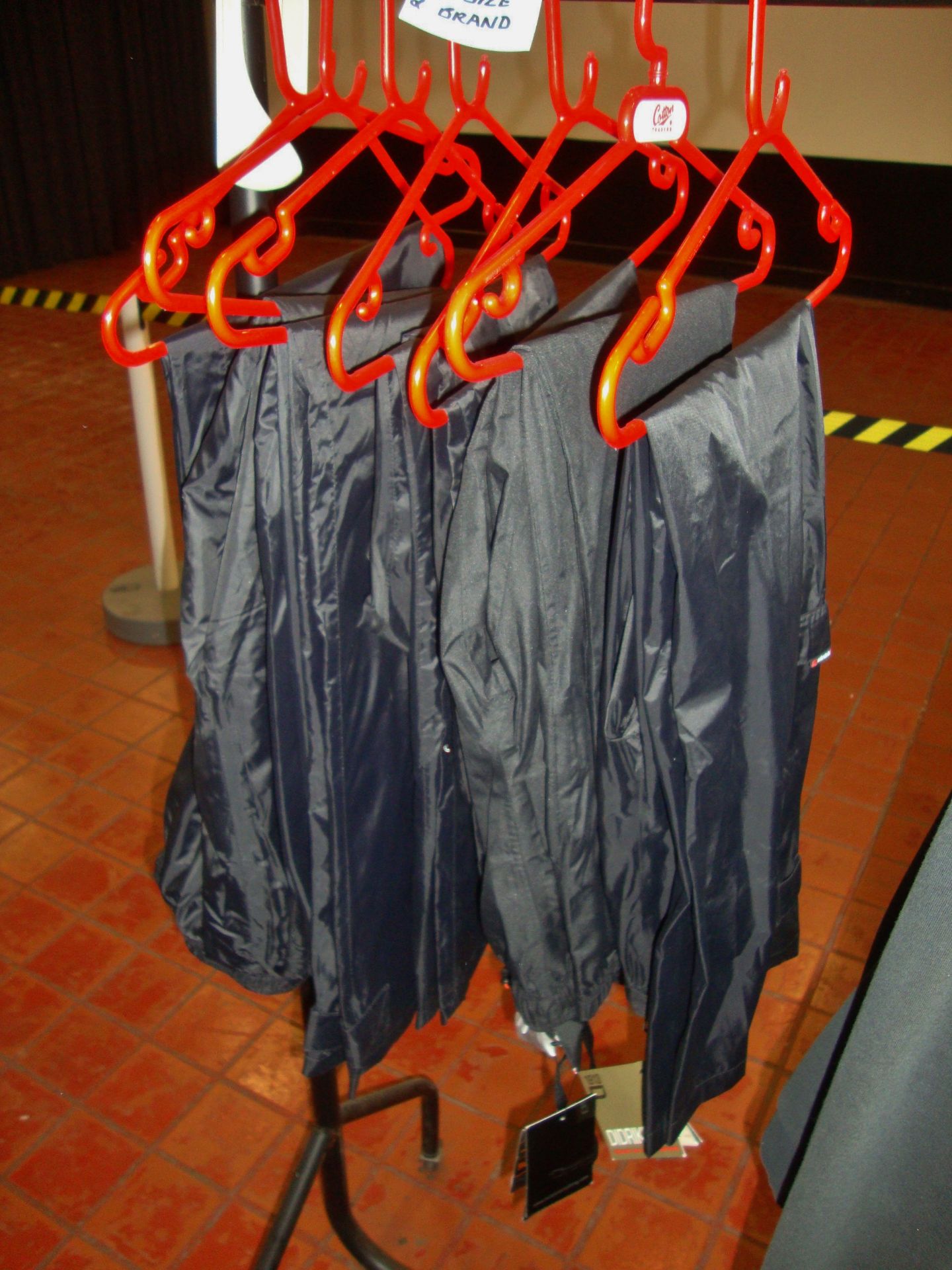 7 pairs of waterproof trousers by Didriksons, Location Clothing and others