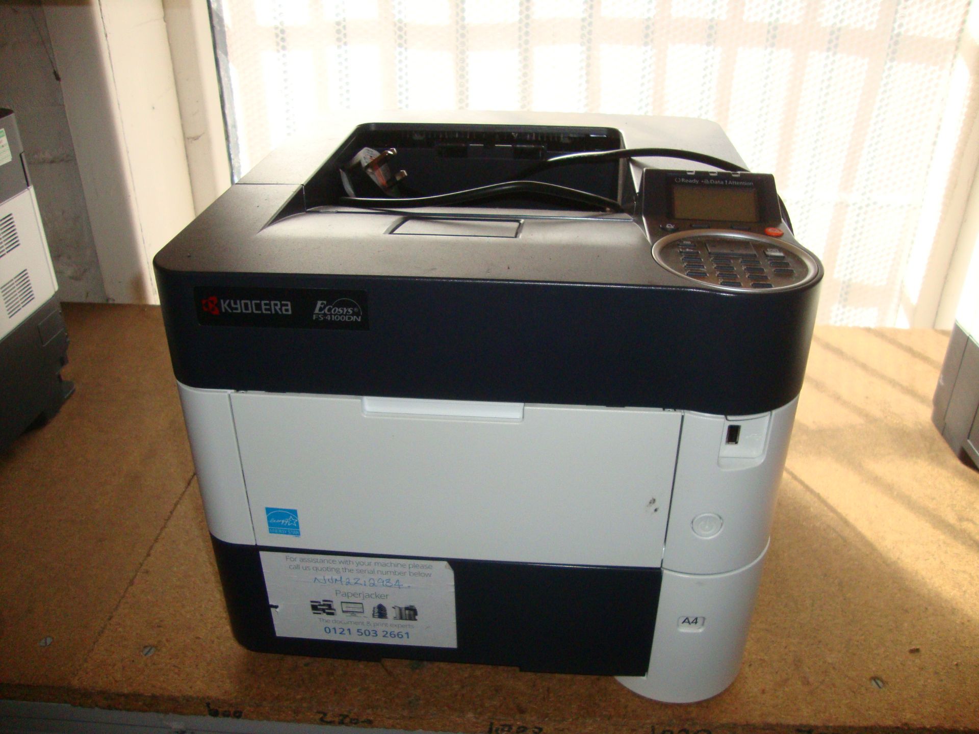 3 off Kyocera model FS-4100DN A4 monolaser printers with up to 1,200 DPI resolution, 45 pages per - Image 3 of 5