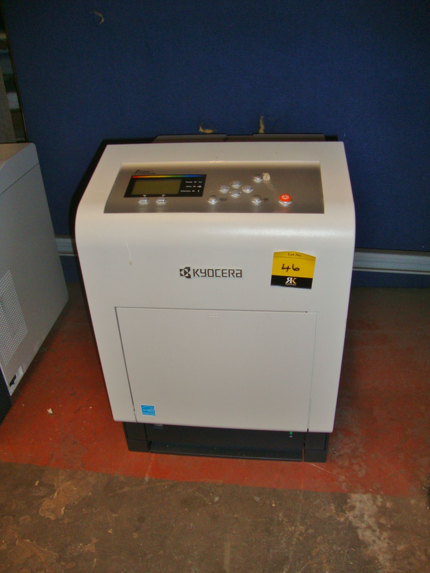 Kyocera model FS-C5400DN 35 page per minute colour laser printer. Up to 9,600 DPI printing quality - Image 2 of 4