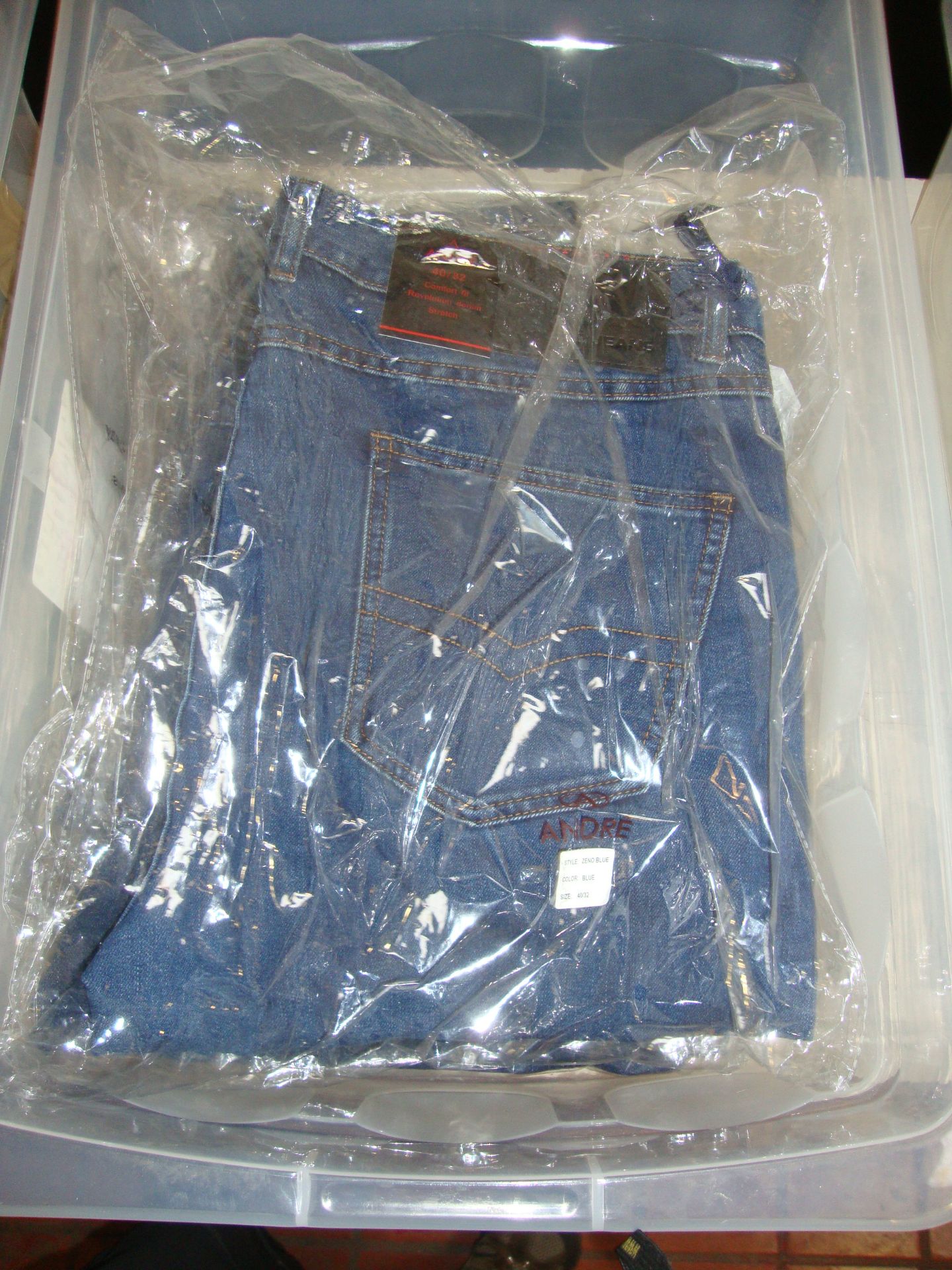 6 pairs of André jeans in assorted sizes - Image 3 of 4