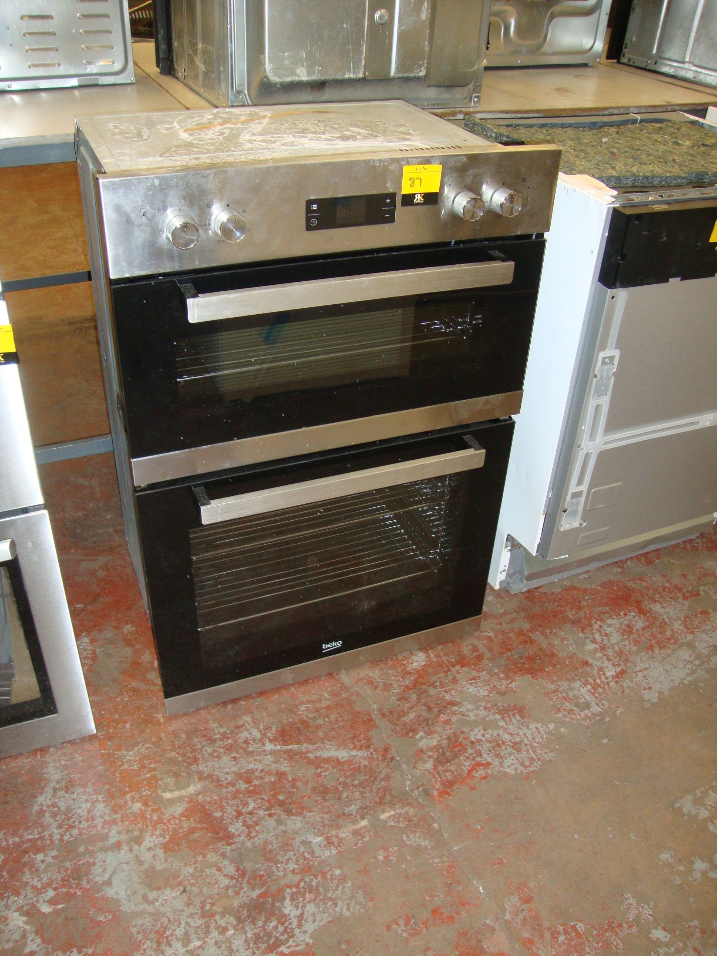 Beko integrated double oven