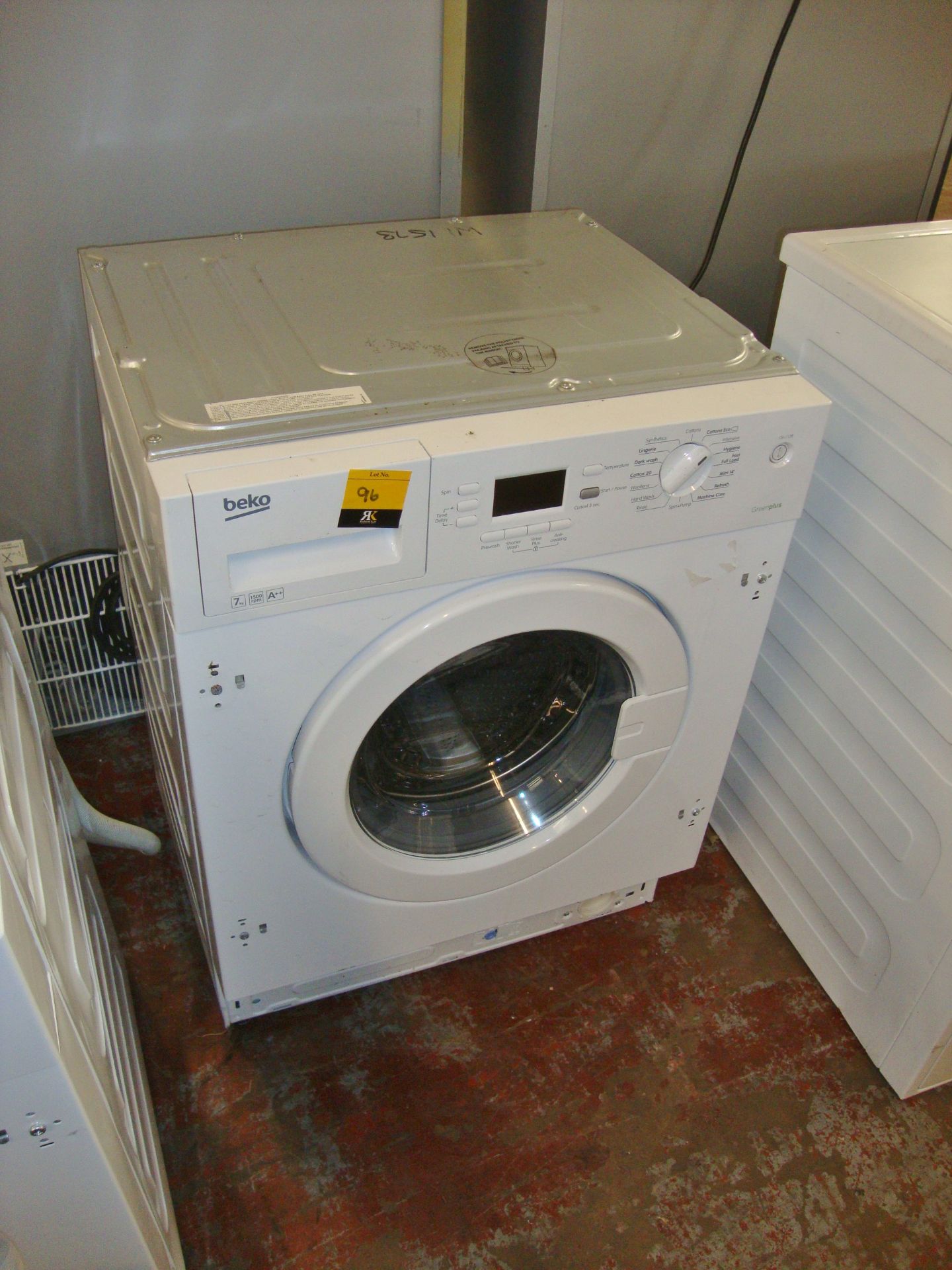Beko 7kg 1600rpm A plus plus washing machine