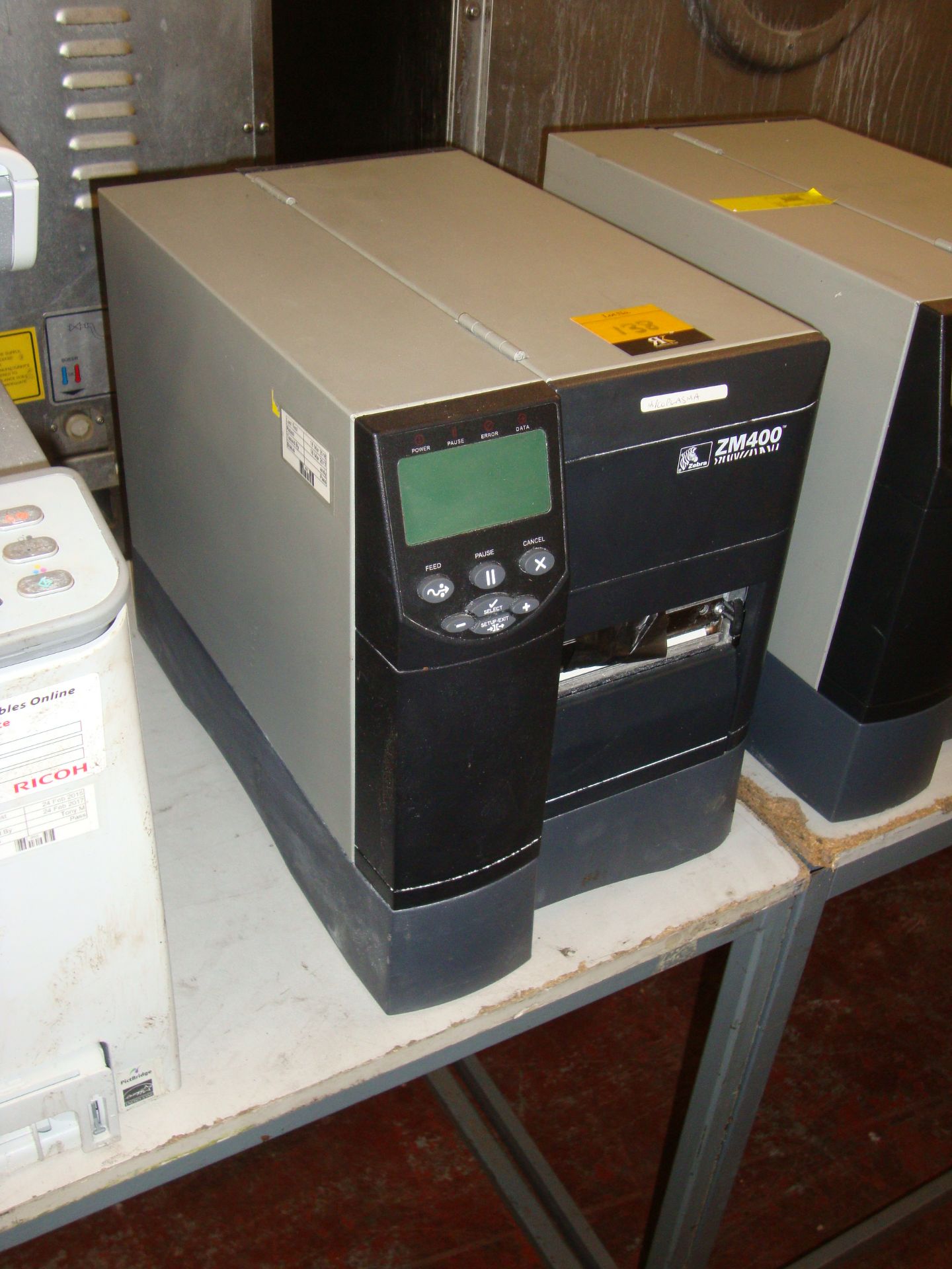 Zebra ZM400 printer