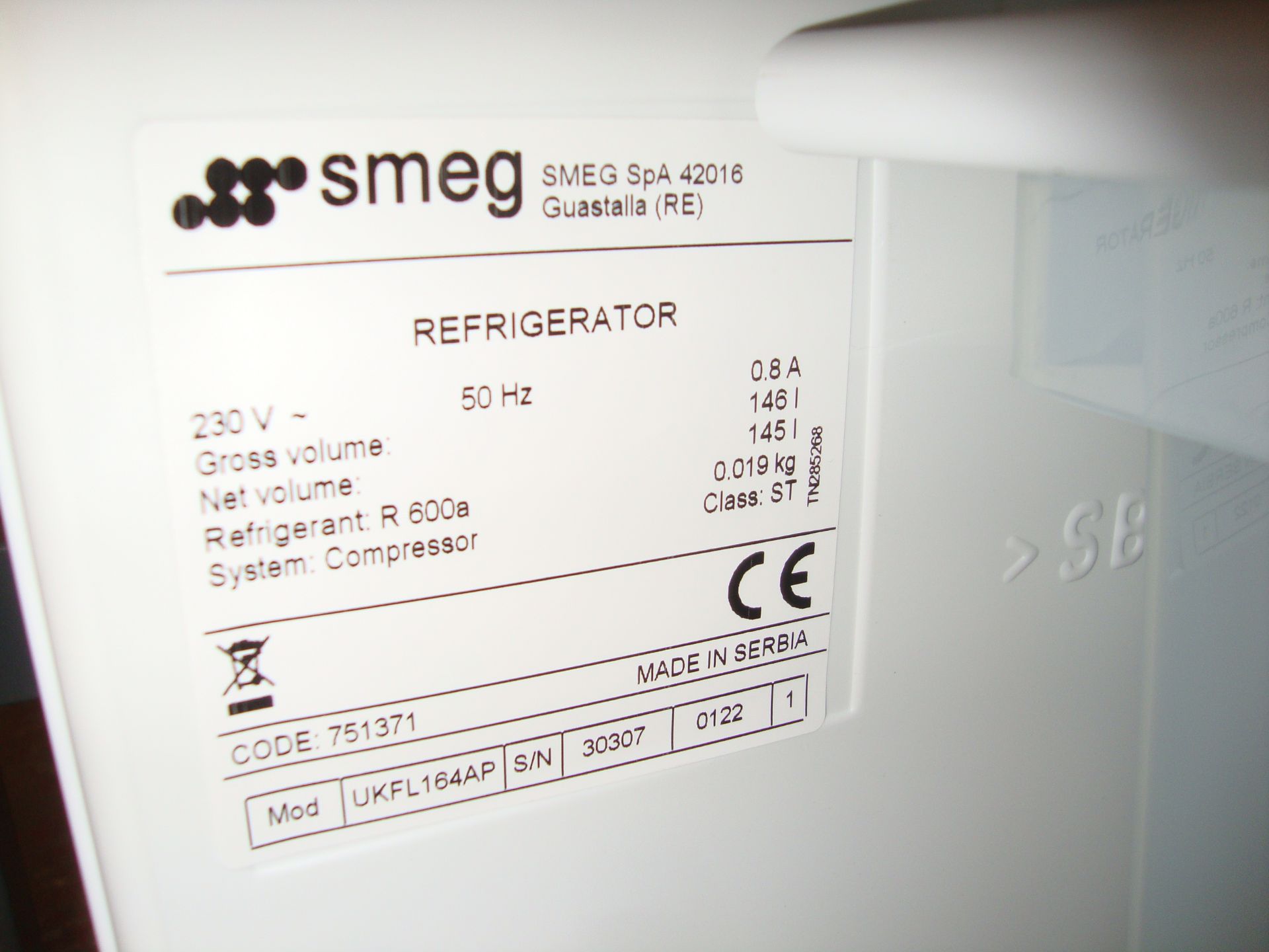 Smeg integrated fridge - Bild 3 aus 4