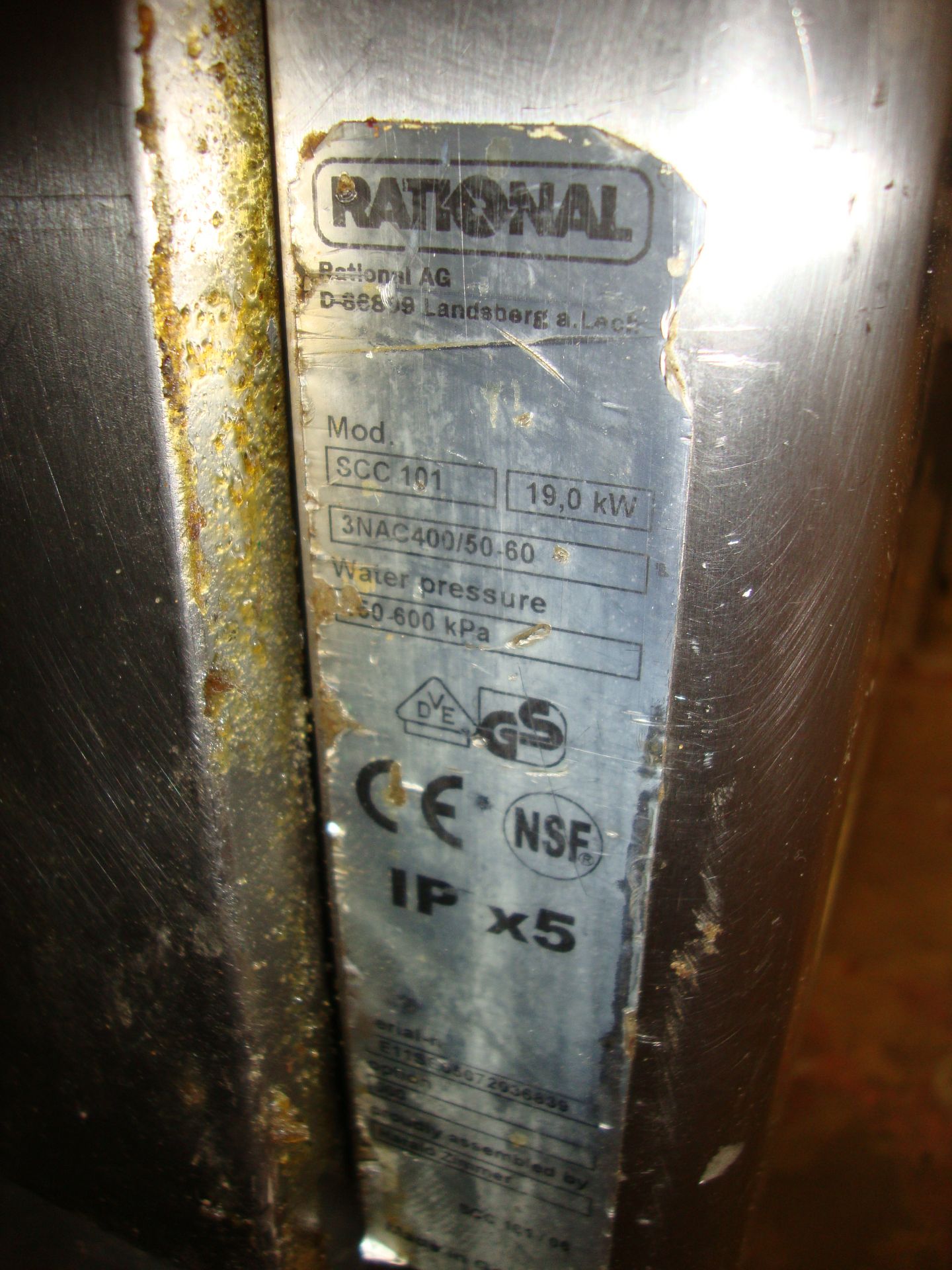 Rational self-cooking center model SCC101, on tray stand - Image 4 of 4