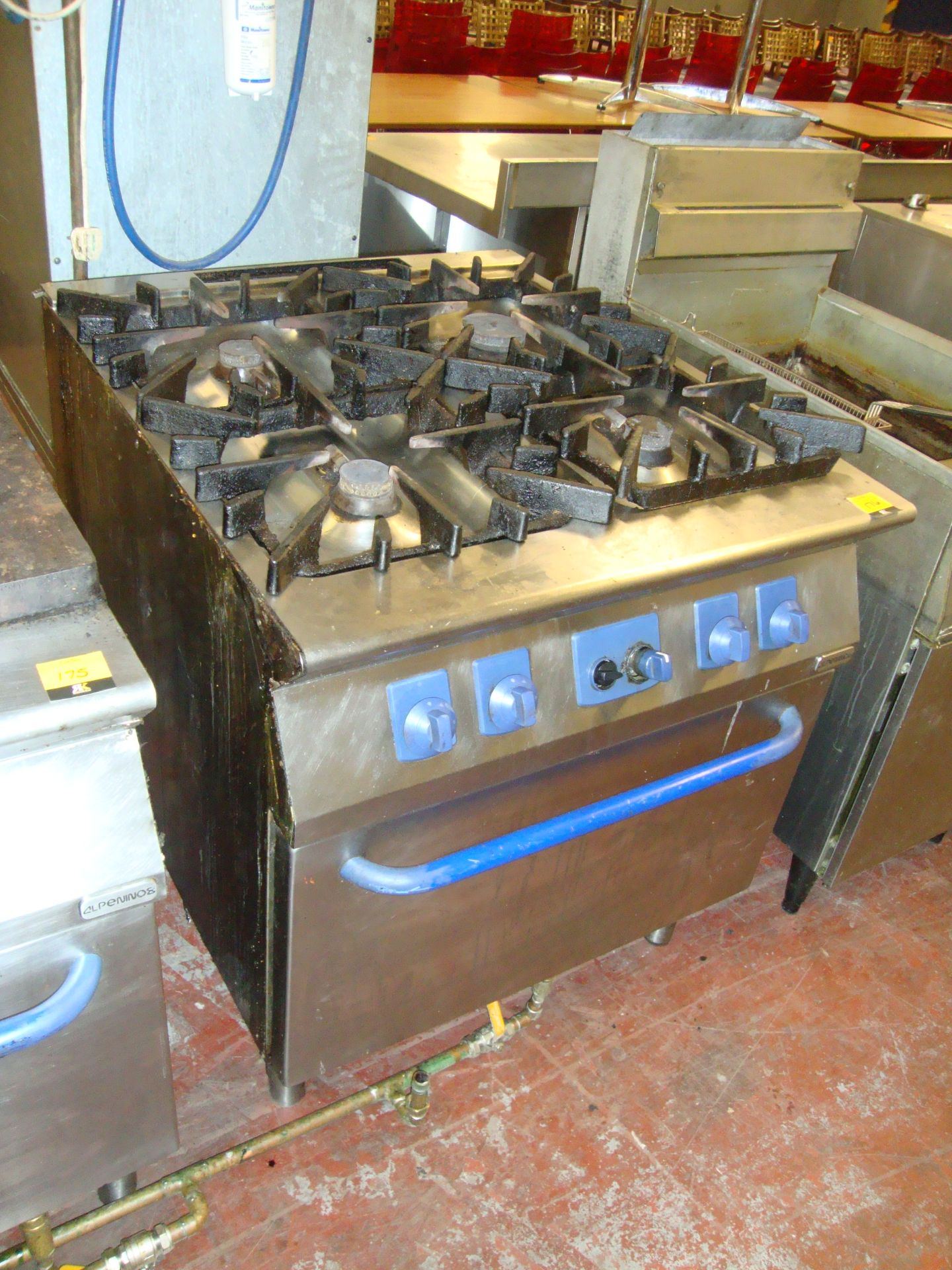 Alpenino8 large 4 ring gas hob oven - Image 2 of 5