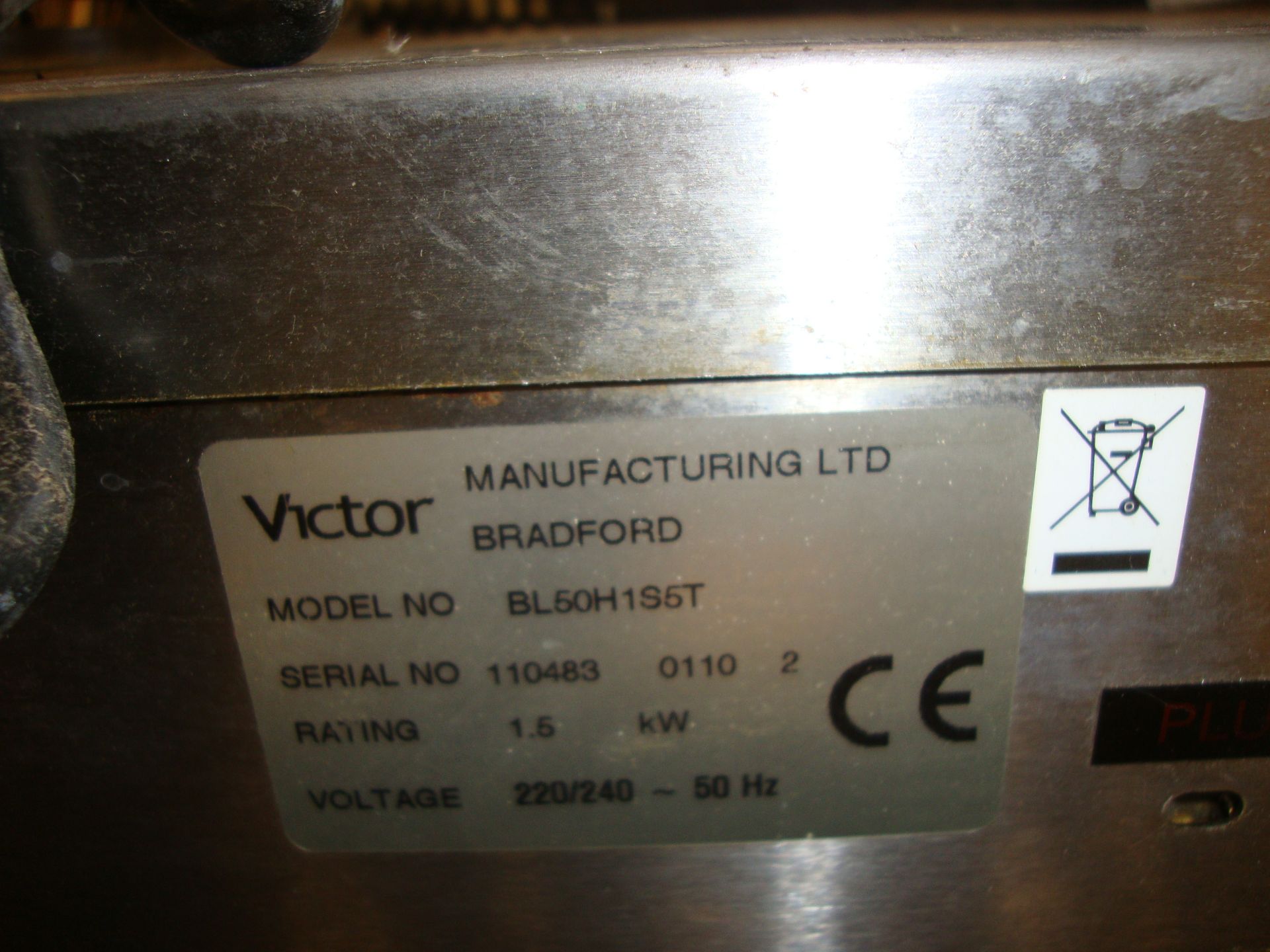 Victor BL50H155T multi temperature oven system - Image 4 of 4