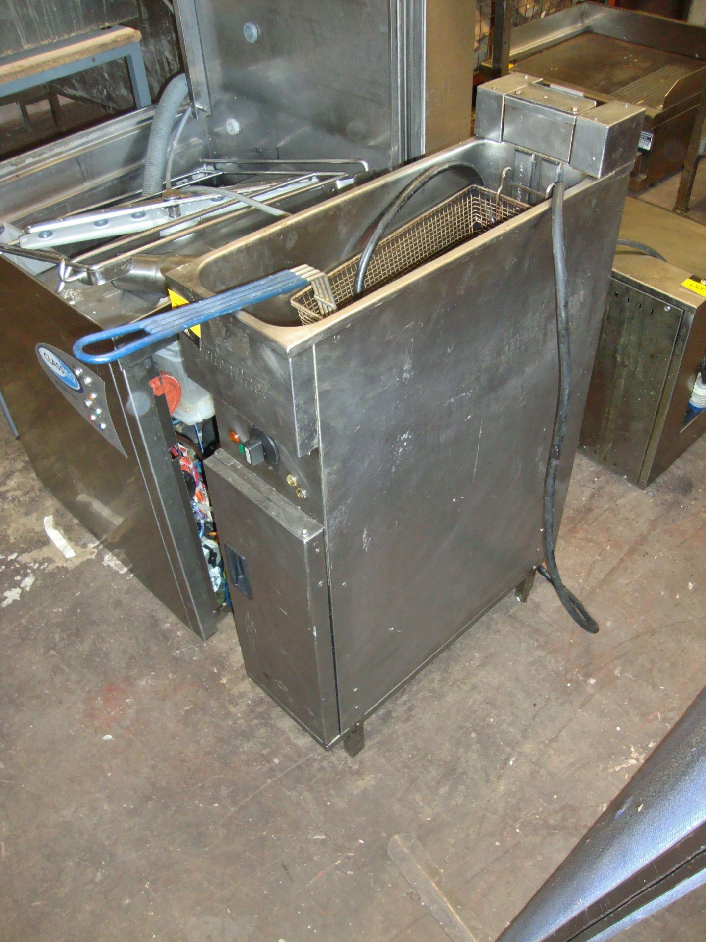 Stainless steel slimline deep fat fryer - Image 4 of 4