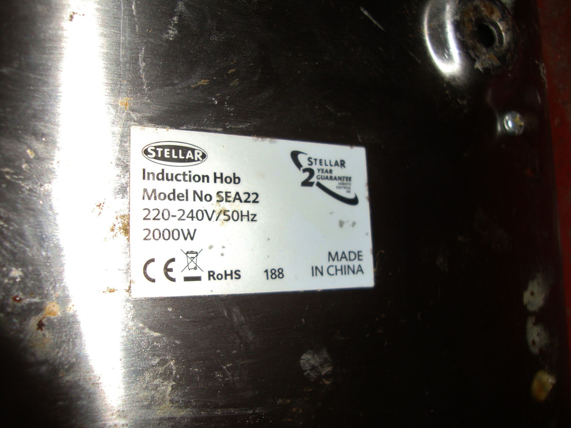 Stellar induction hob model SEA22 - Image 5 of 5