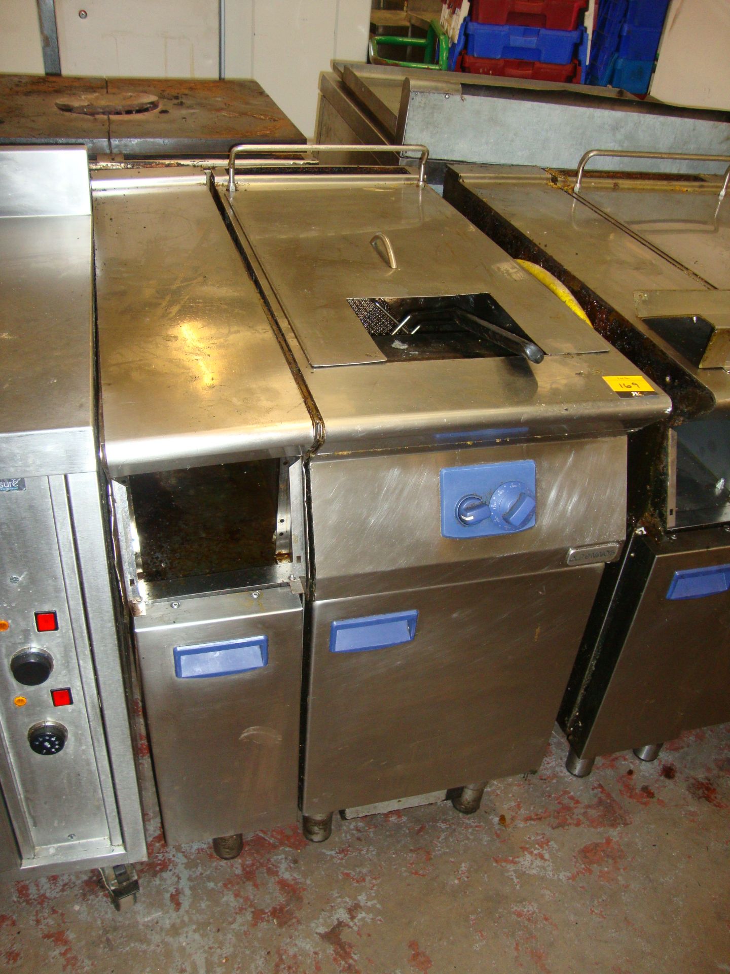 Alpenino8 stainless steel single deep fat fryer - Image 4 of 10