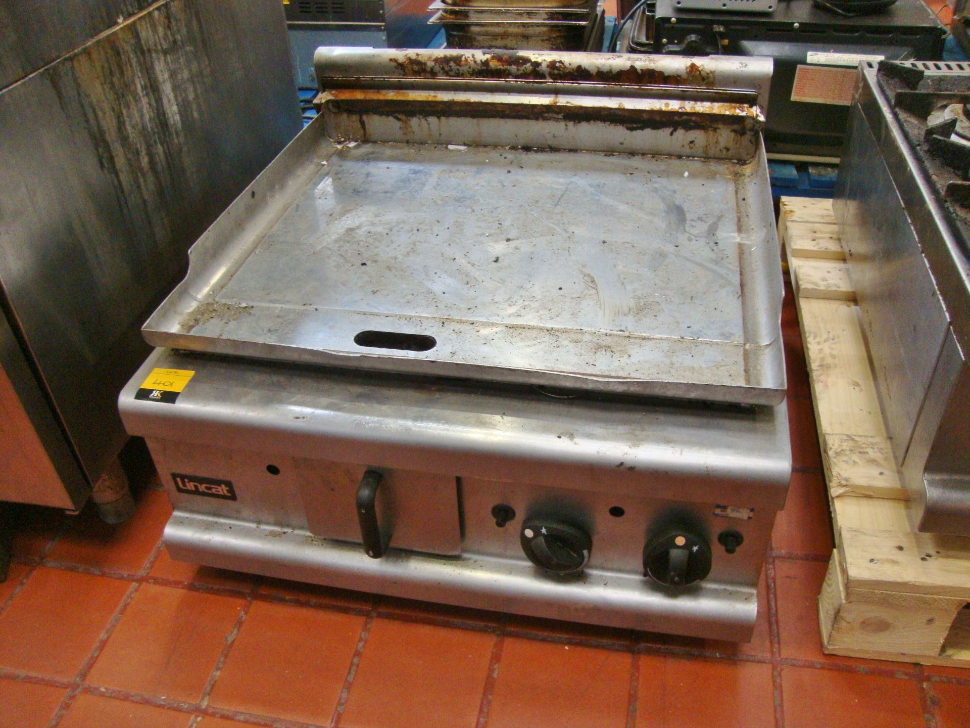 Lincat OG7203/N stainless steel bench top griddle unit - Image 3 of 4