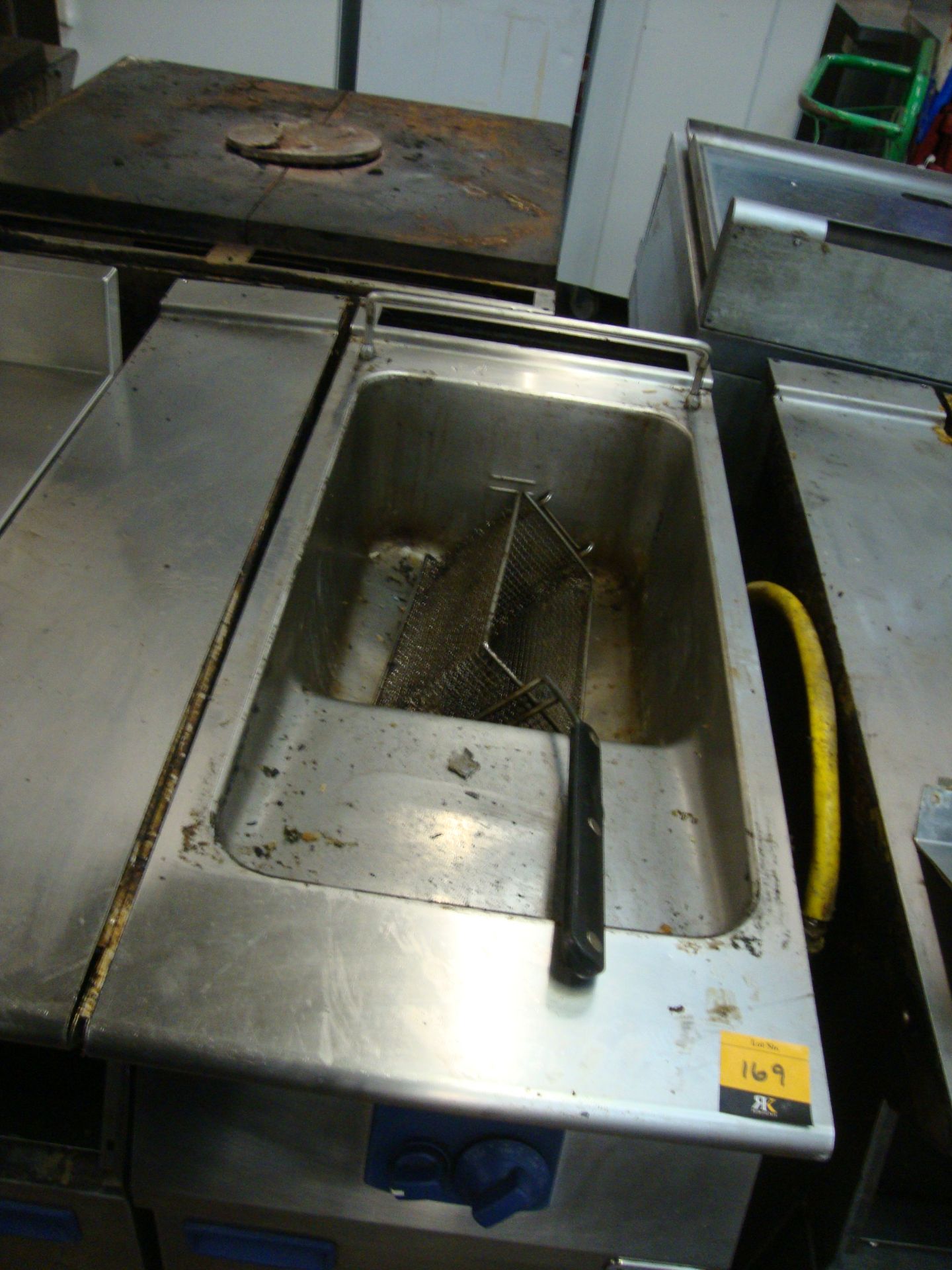 Alpenino8 stainless steel single deep fat fryer - Image 6 of 10