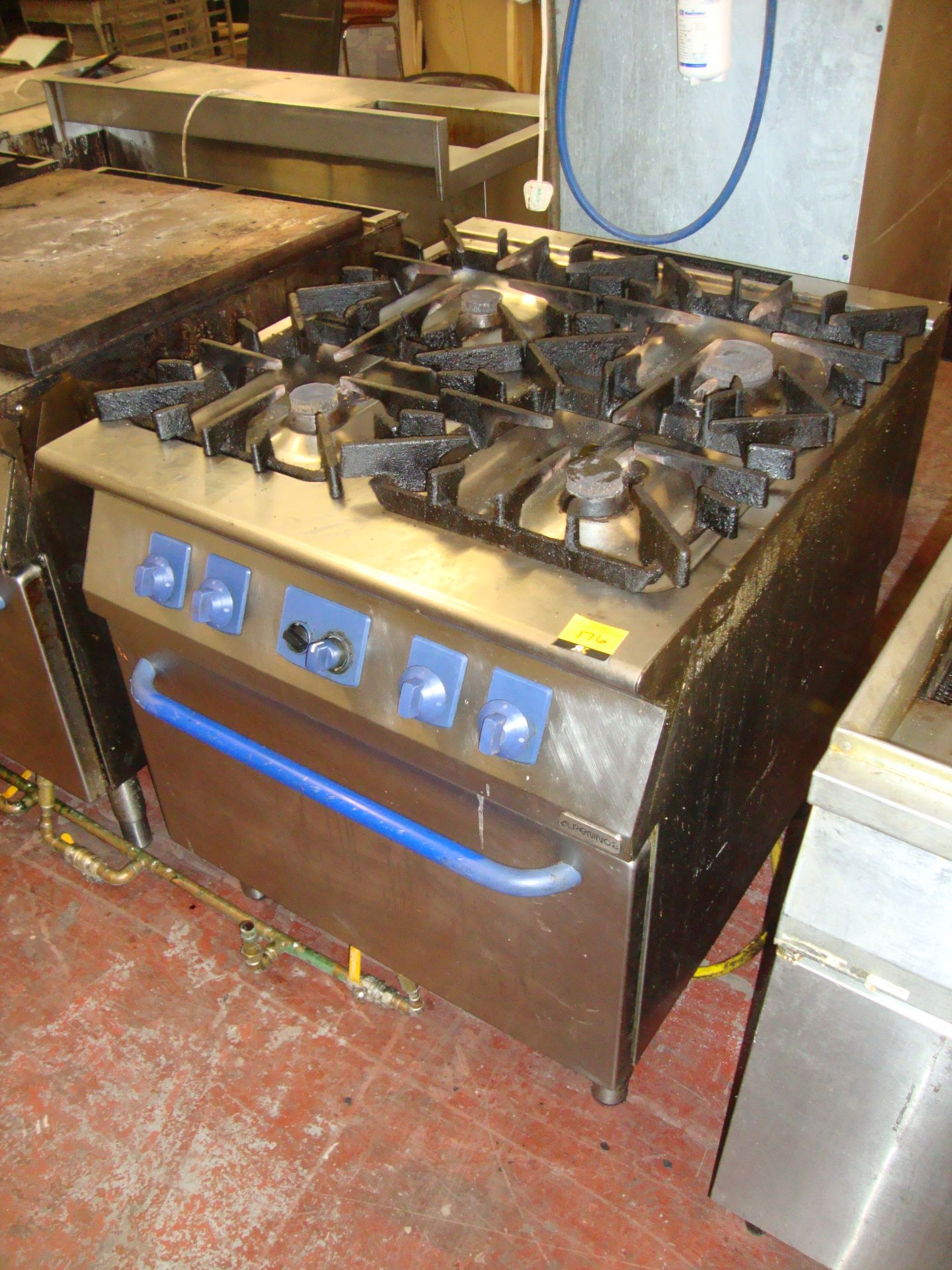 Alpenino8 large 4 ring gas hob oven - Image 3 of 5