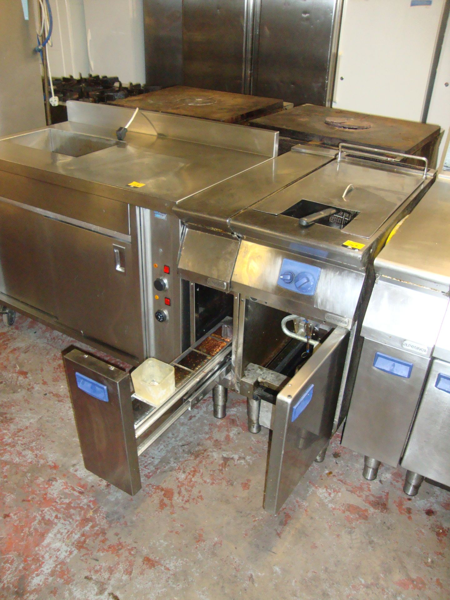 Alpenino8 stainless steel single deep fat fryer - Image 7 of 10