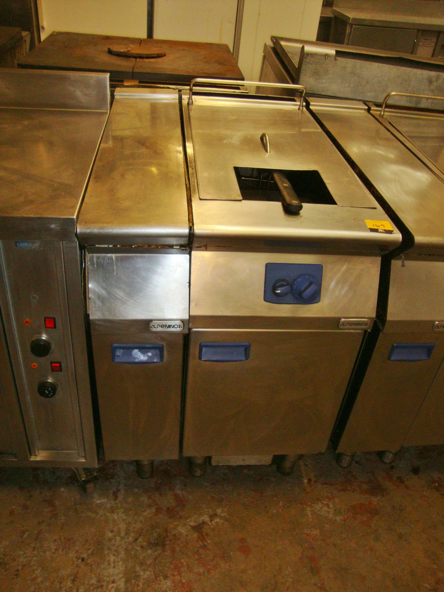 Alpenino8 stainless steel single deep fat fryer - Image 5 of 10