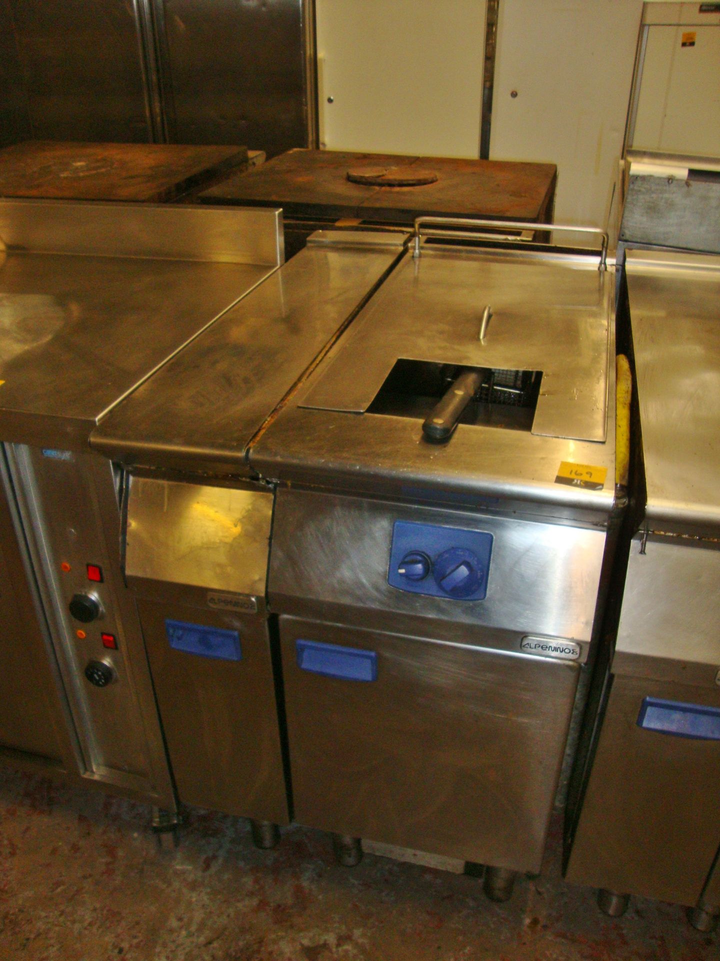 Alpenino8 stainless steel single deep fat fryer - Image 9 of 10