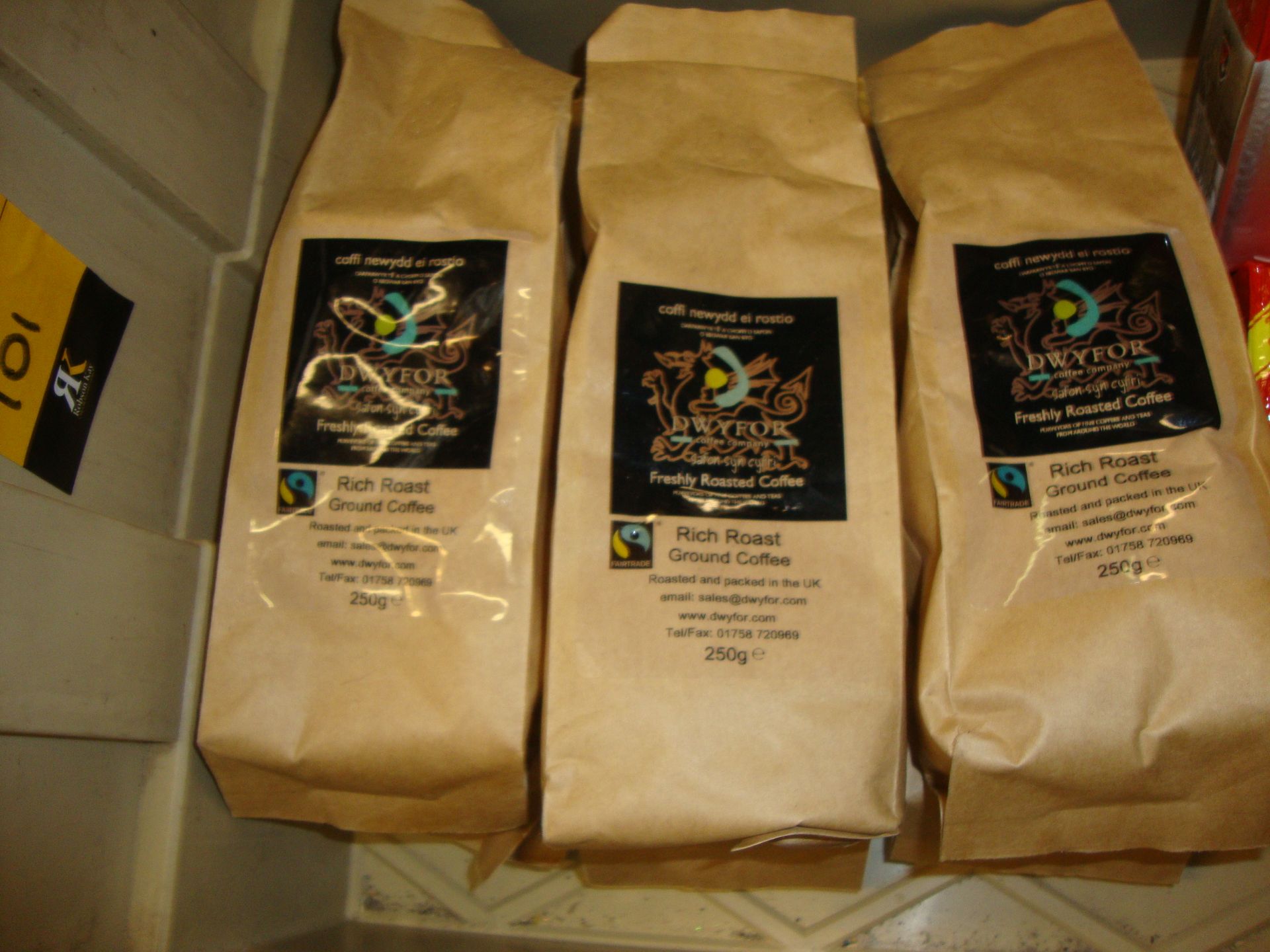 The contents of a crate of assorted ground coffee - Image 4 of 4